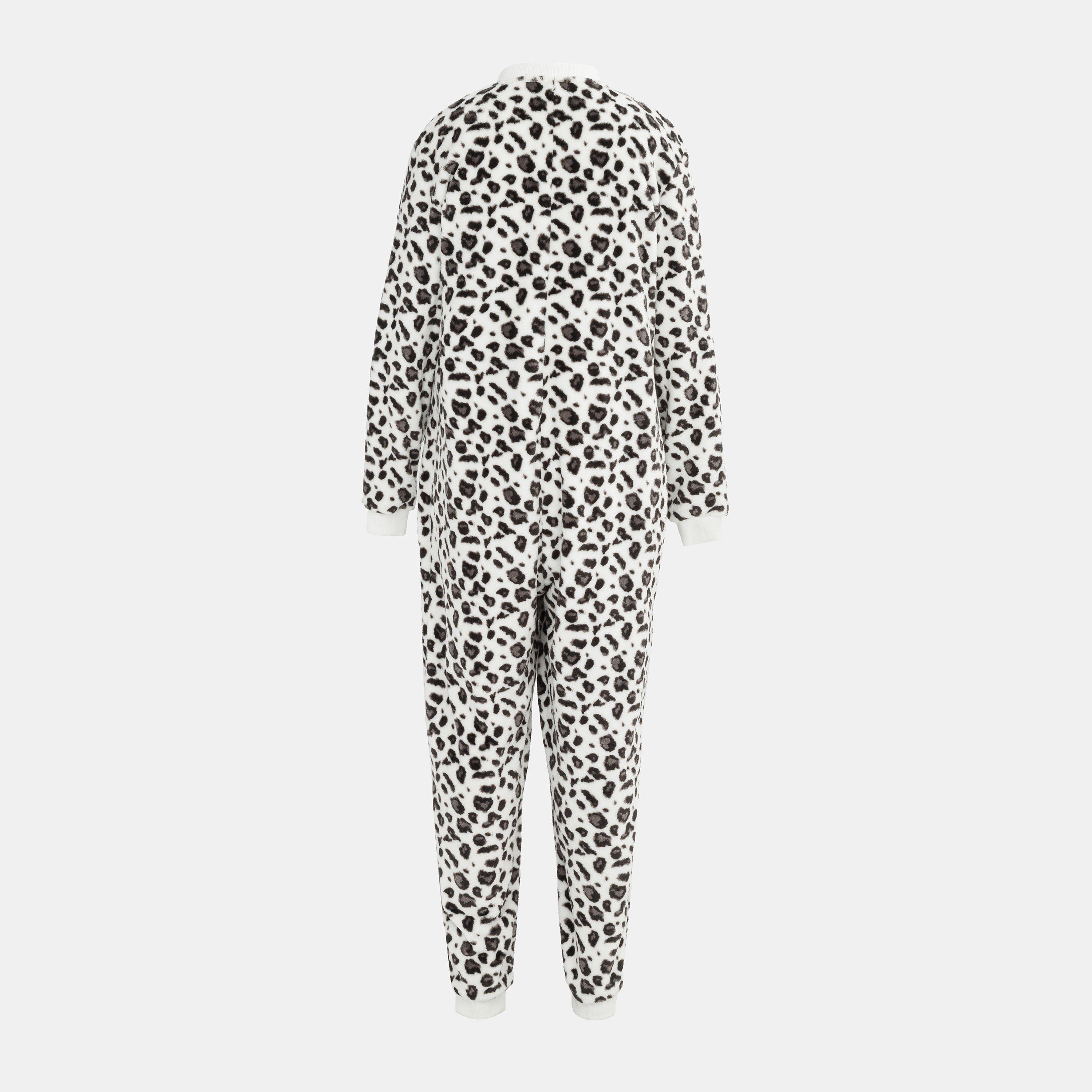 ple - Linea - Leopard Print Fleece Onesie Women - 2