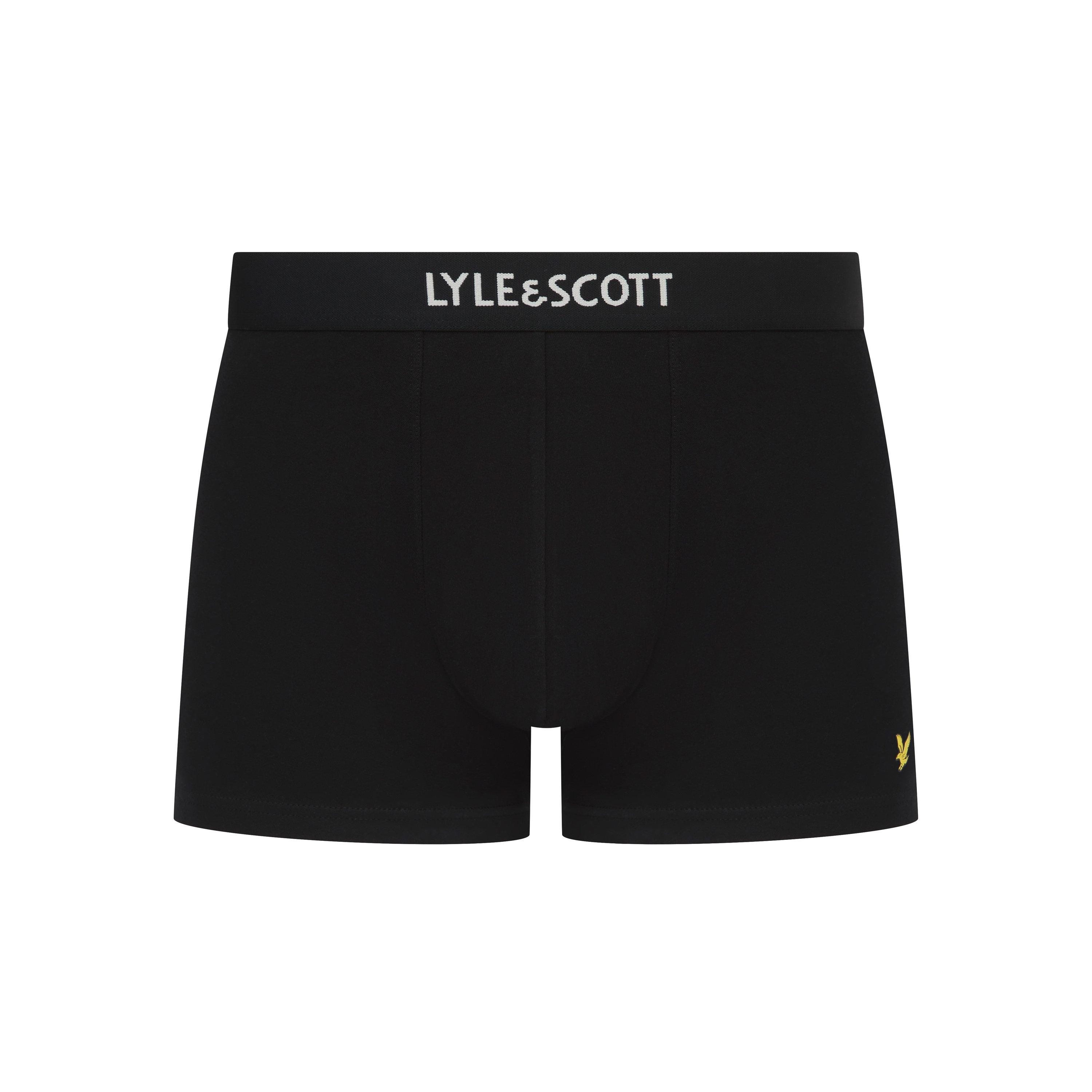 Black - Lyle and Scott - Men's Devon Boxers - 2