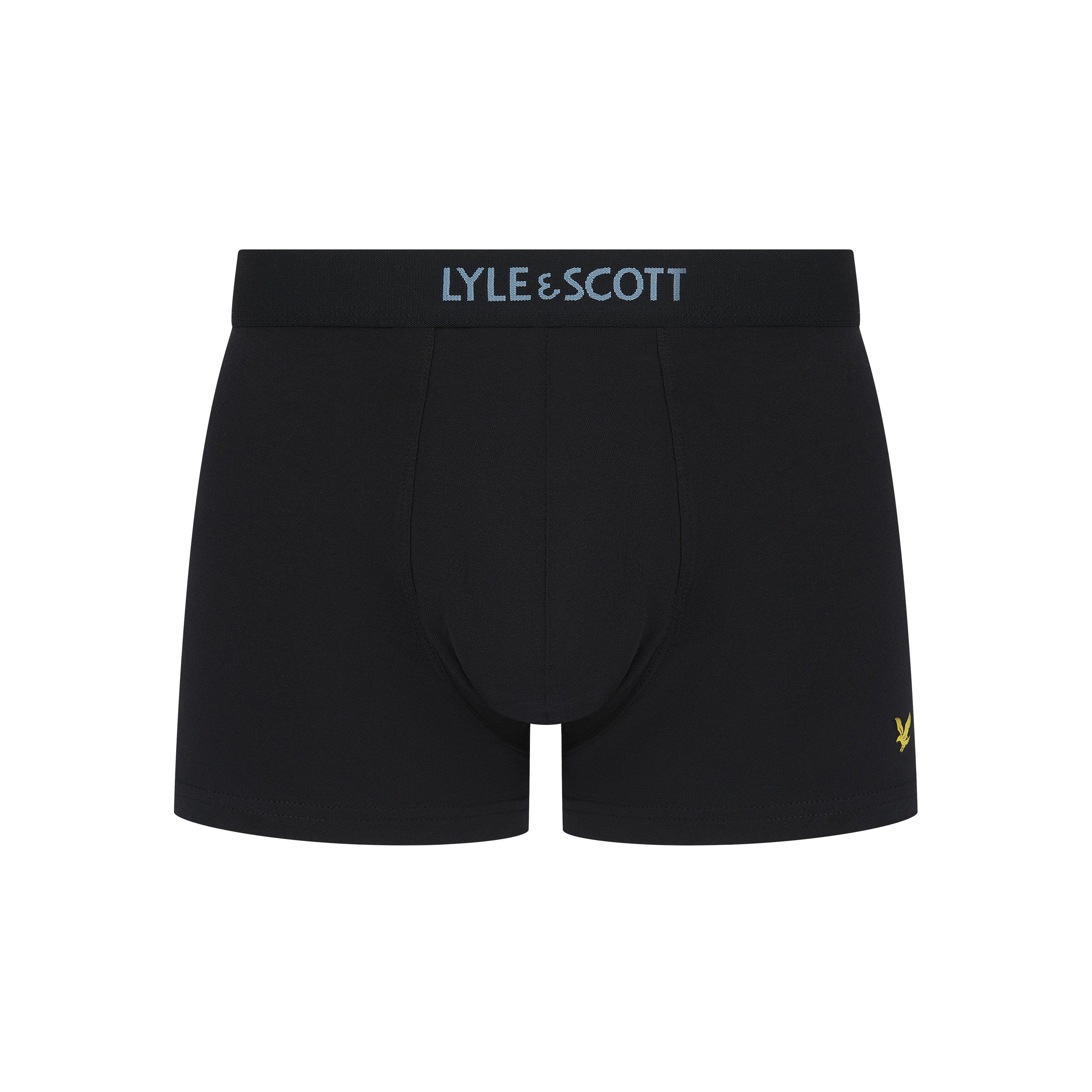 Black Multi Tex - Lyle and Scott - Devon Boxers - 2