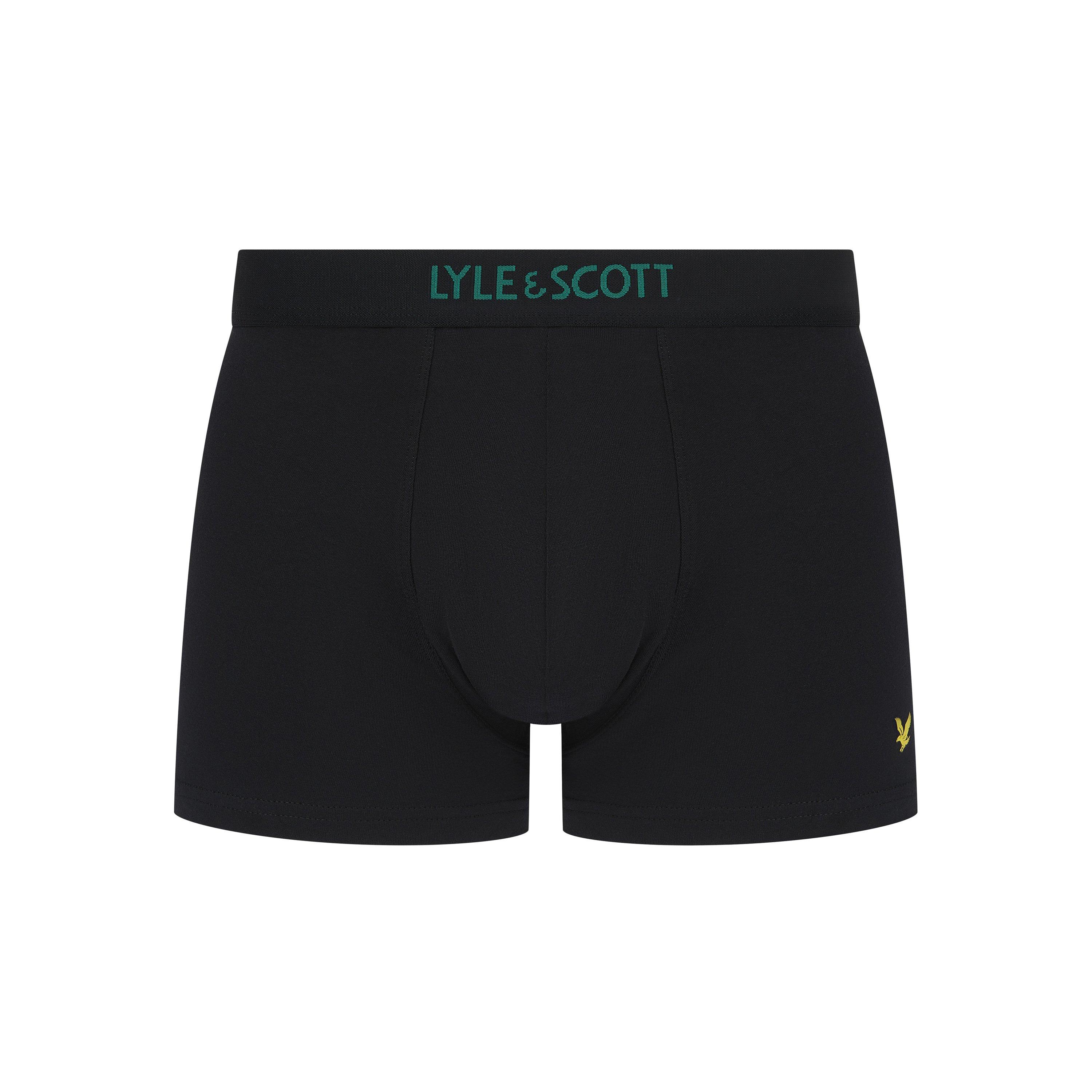 Black Multi Tex - Lyle and Scott - Devon Boxers - 3