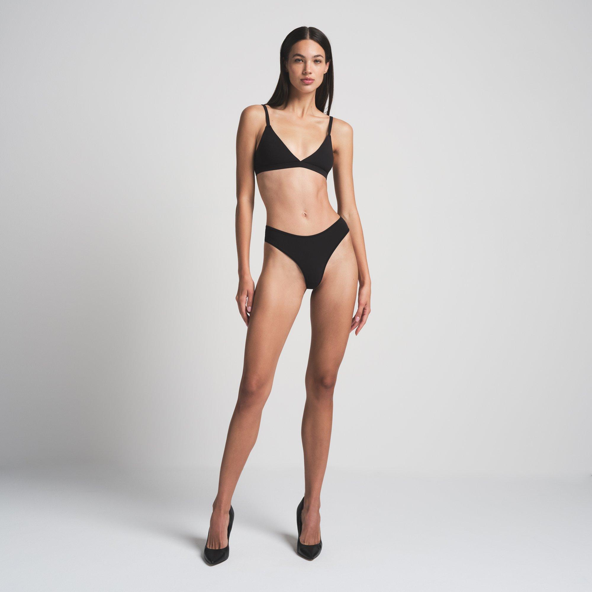 Onyx - SKIMS - Womens Fits Everybody Thong - 4