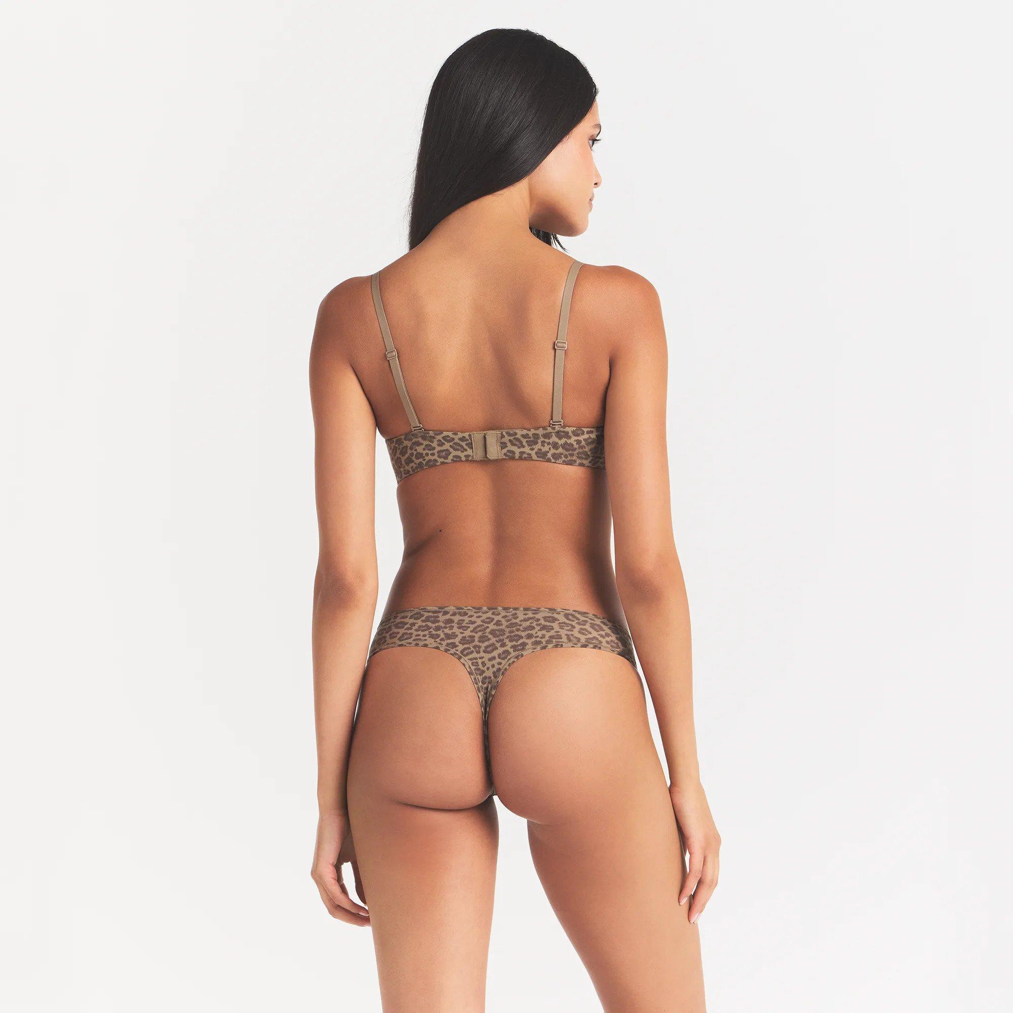 Desert Leopard - SKIMS - Womens Fits Everybody Thong - 3