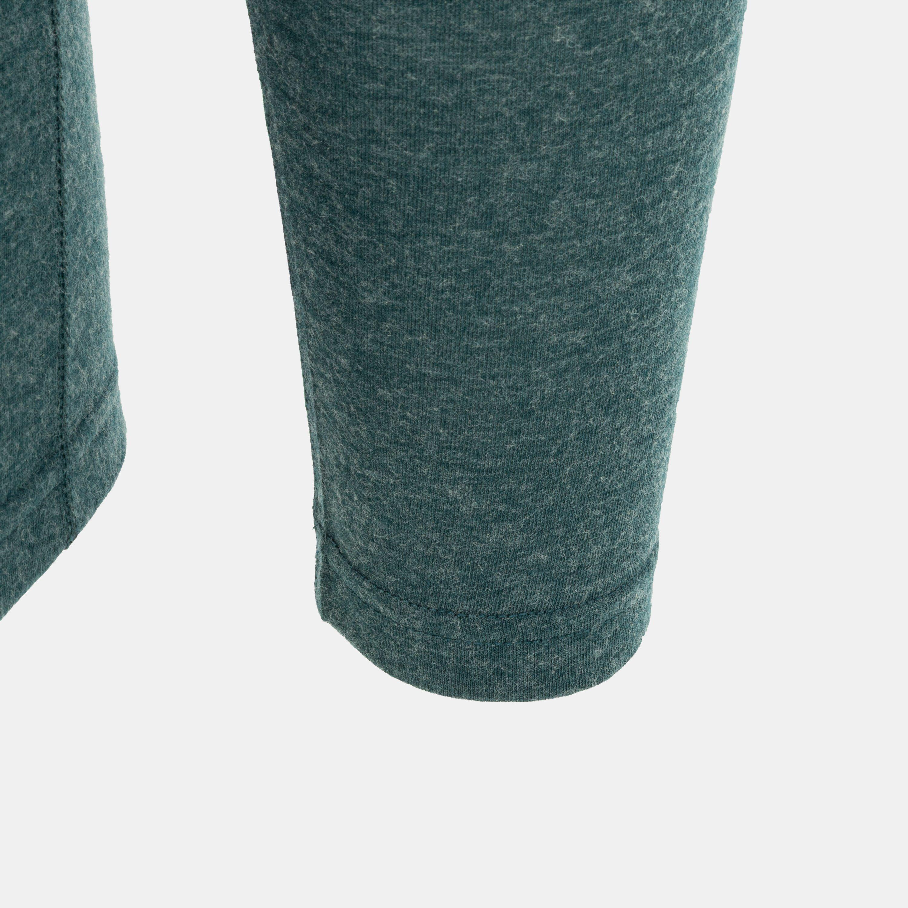 Green Marl - Pinnacle - Merino Long Sleeve Baselayer Mens - 4