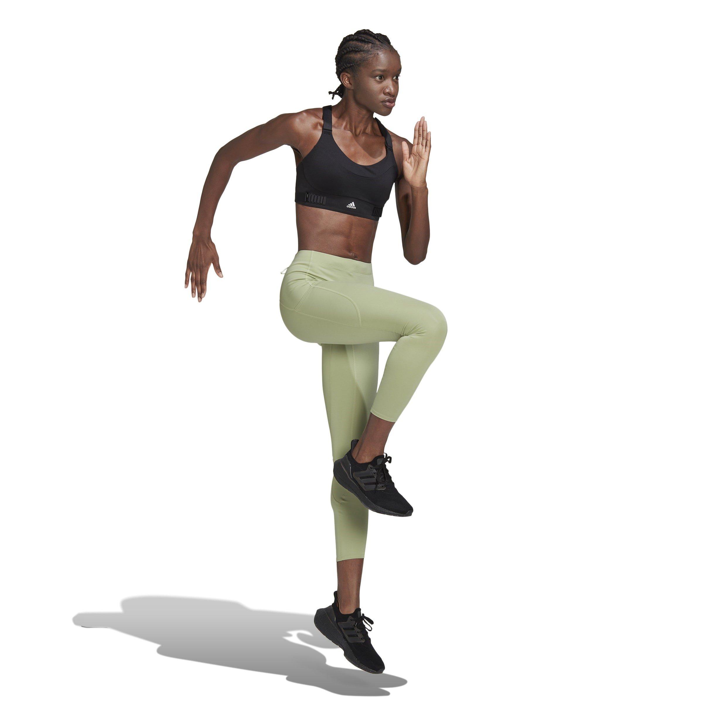 Schwarz/Weiß - adidas - Fastimpact Luxe Run High-Support Bra Womens - 5