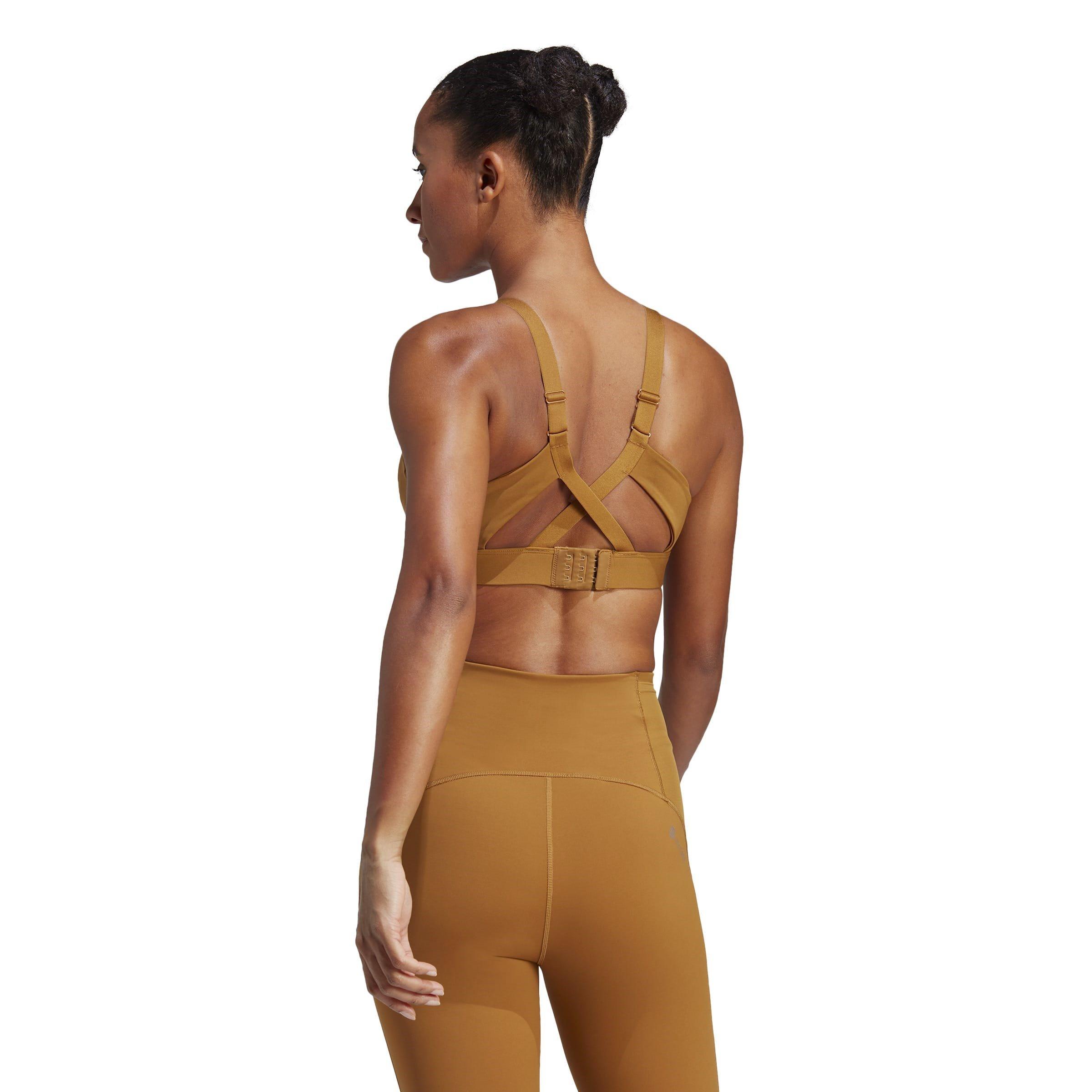 bronze strata - adidas - Tailored Training High-Support Bra Womens - 4