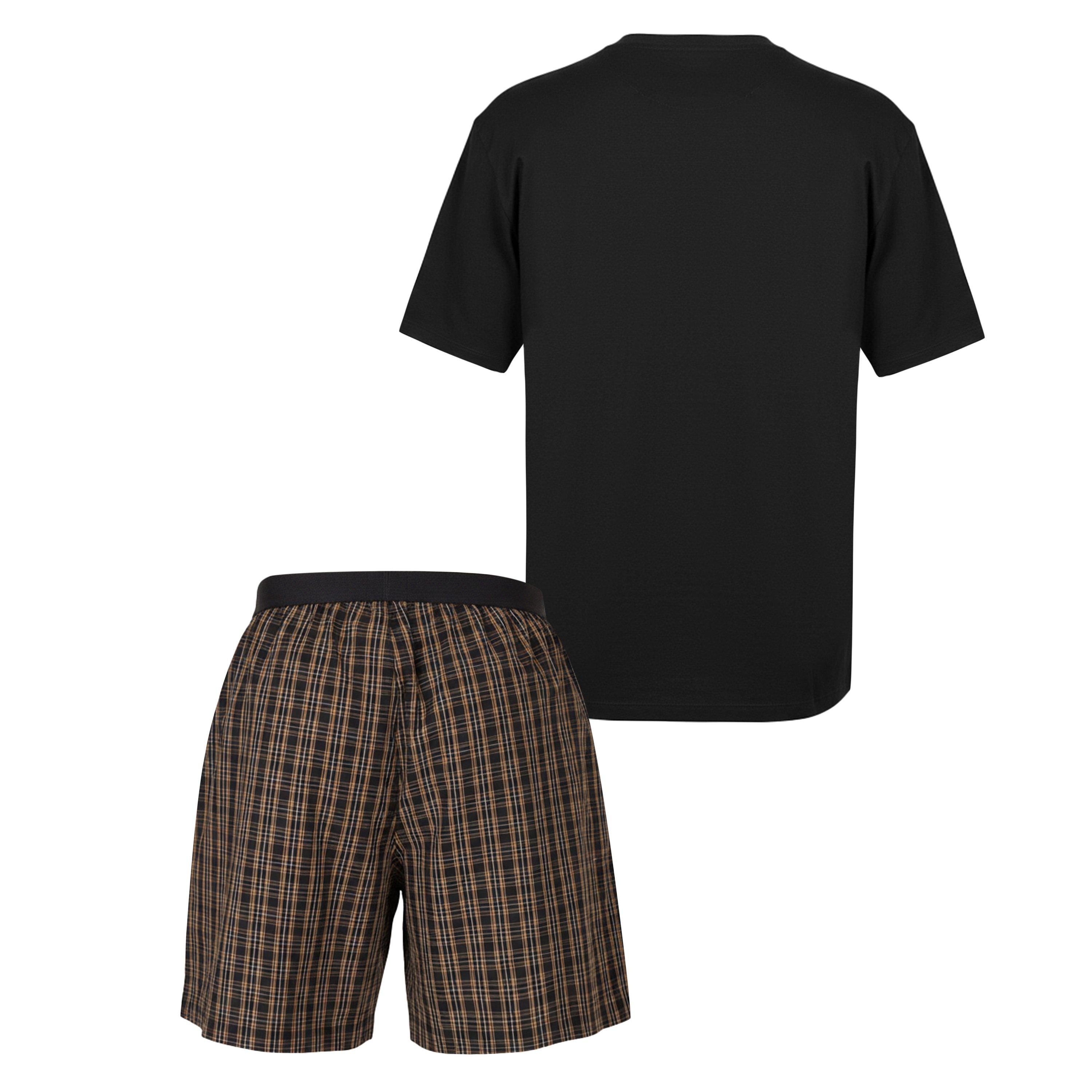 Black - Boss - Boss Easy Short Set 10269540 01 - 2