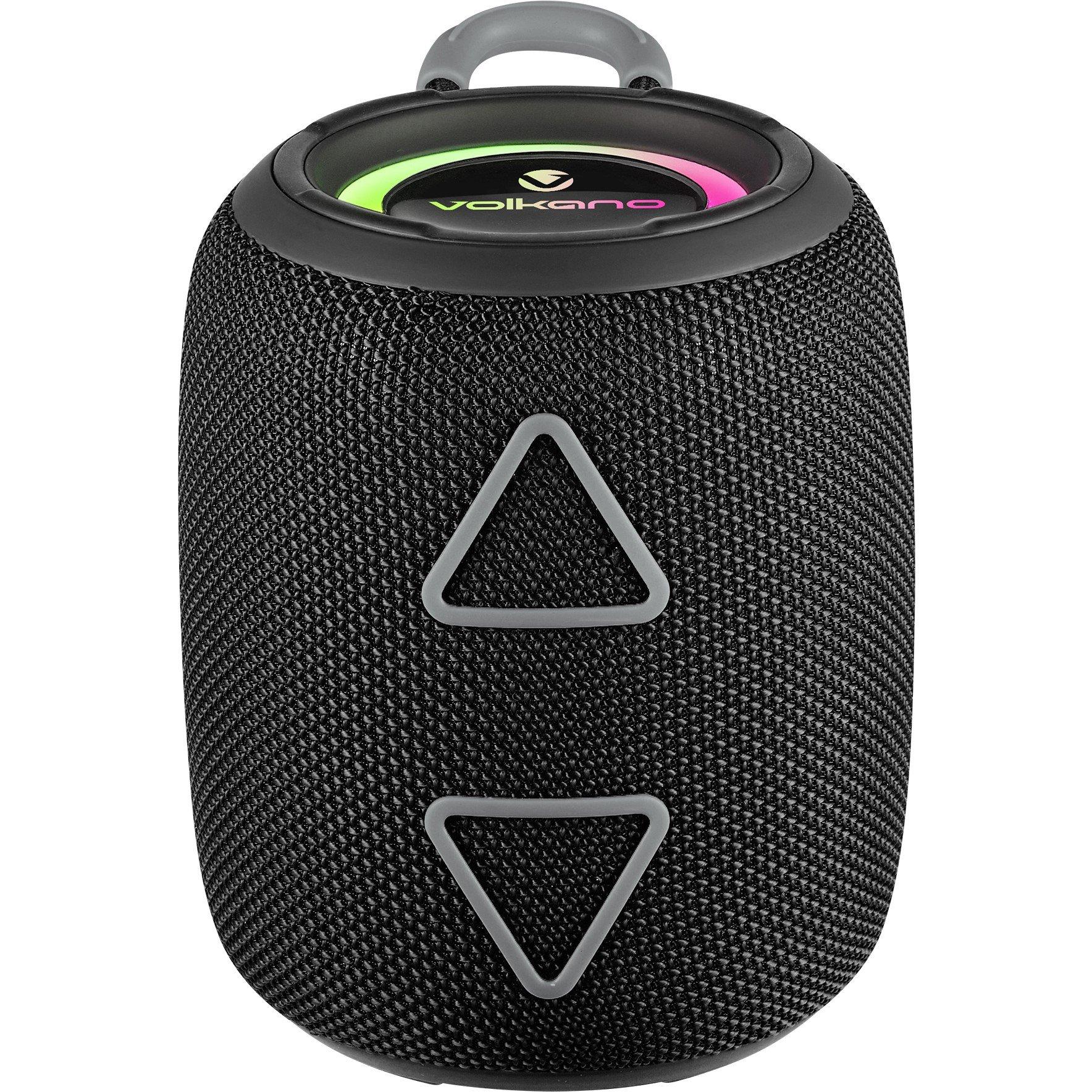 Black - Volkano - Topaz Series Bluetooth Portable Speaker - 1
