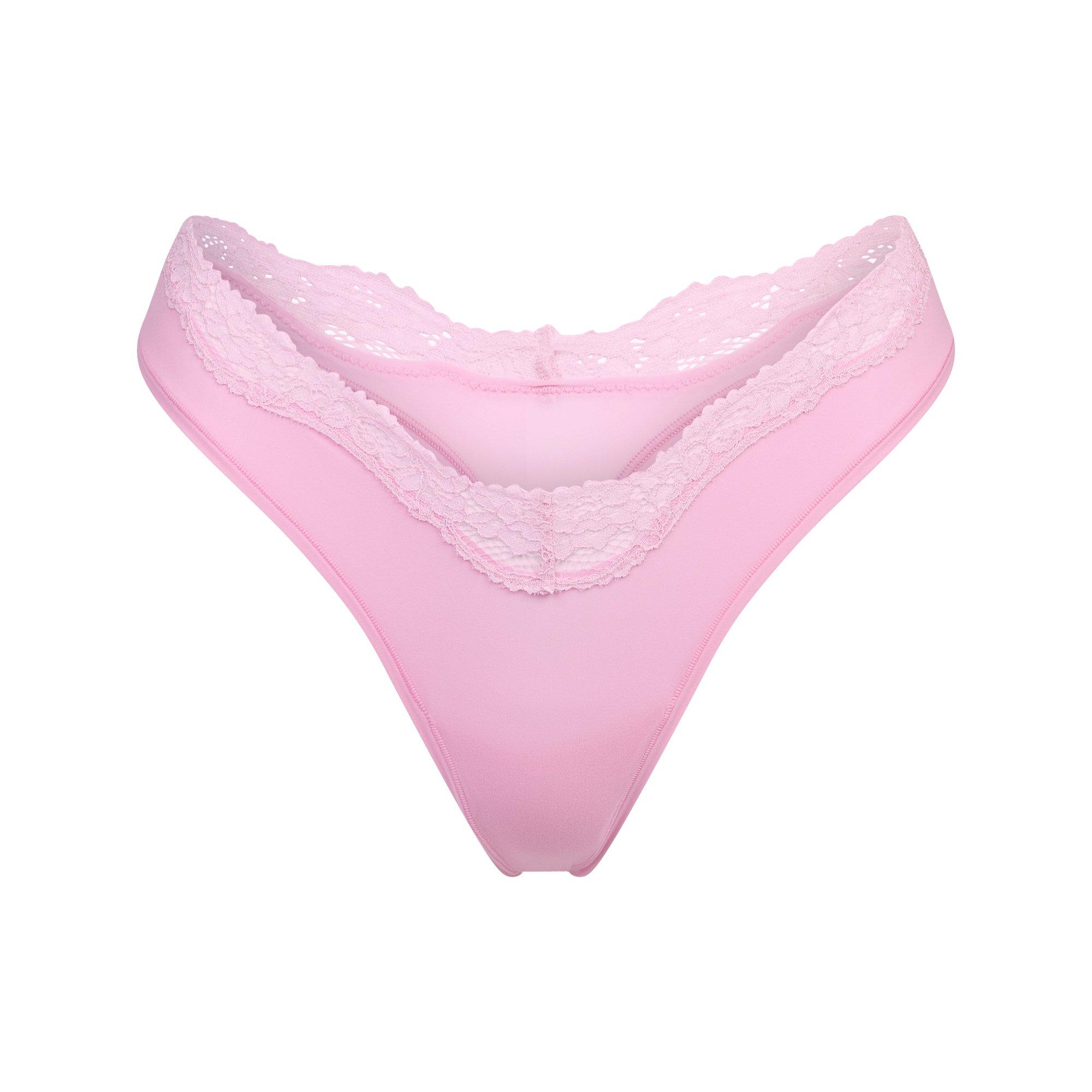 Womens Fits Everybody Lace Dipped Thong