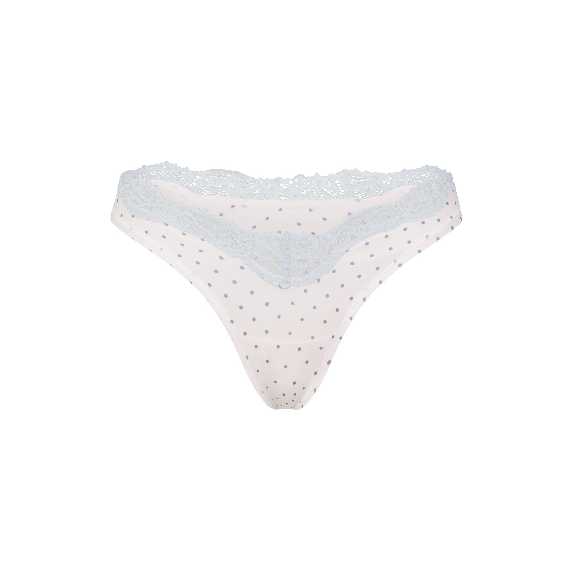 Womens Fits Everybody Lace Dipped Thong