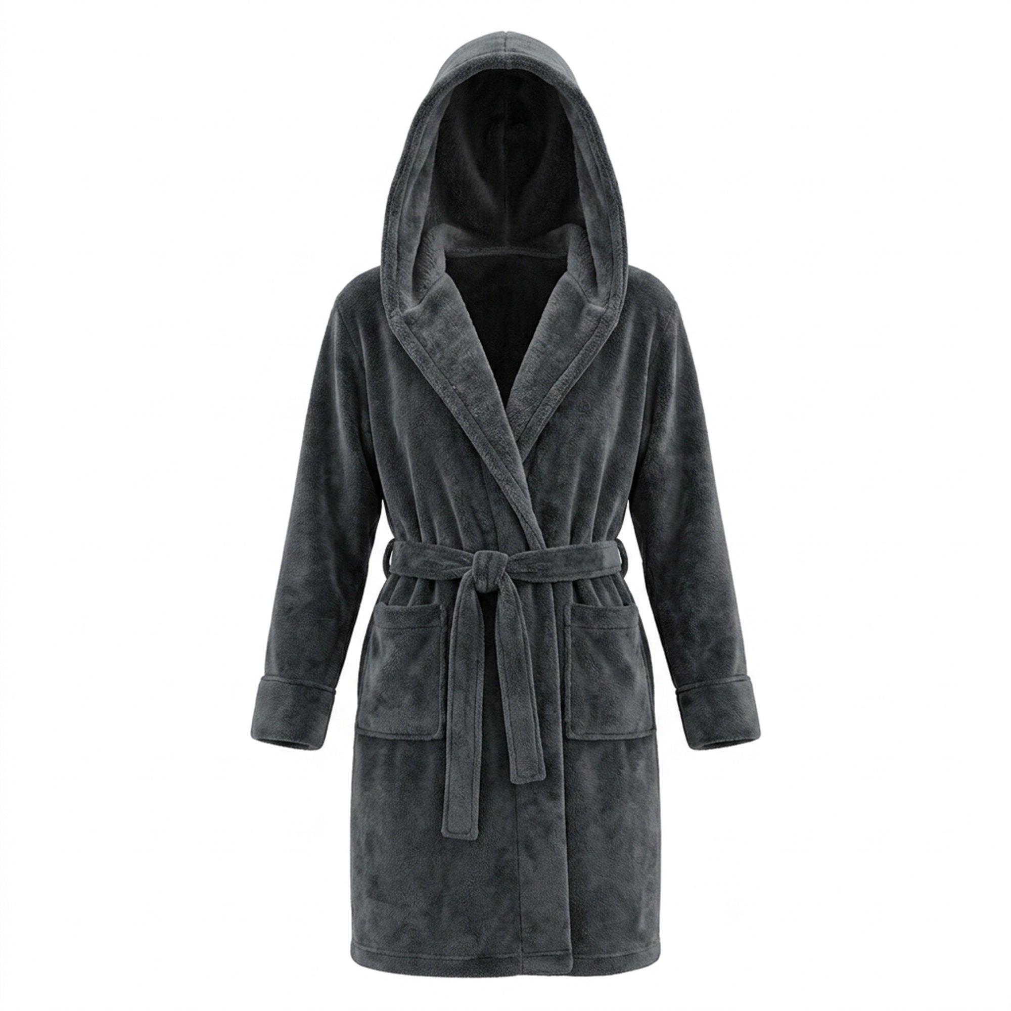 Schwarz - Biba - Biba Cosy Maxi Robe Ld64 - 1