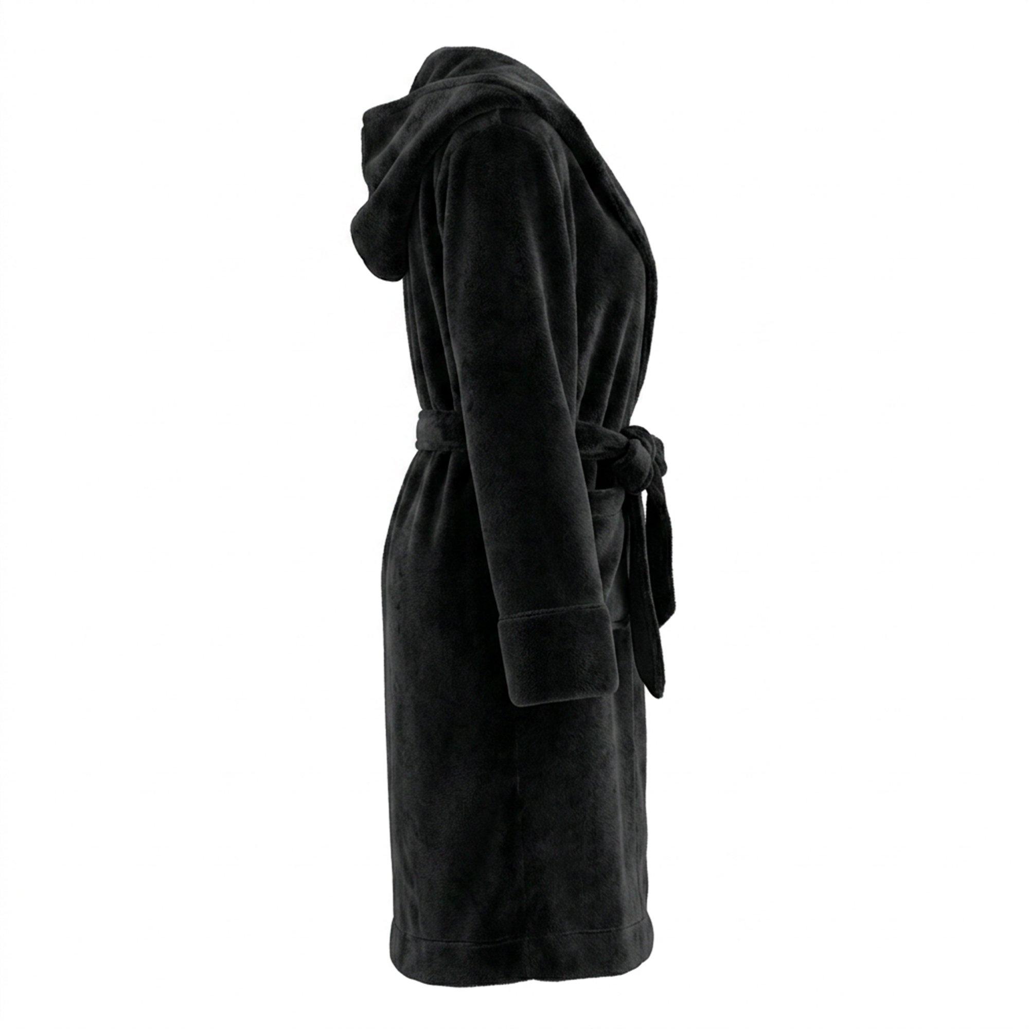 Schwarz - Biba - Biba Cosy Maxi Robe Ld64 - 2