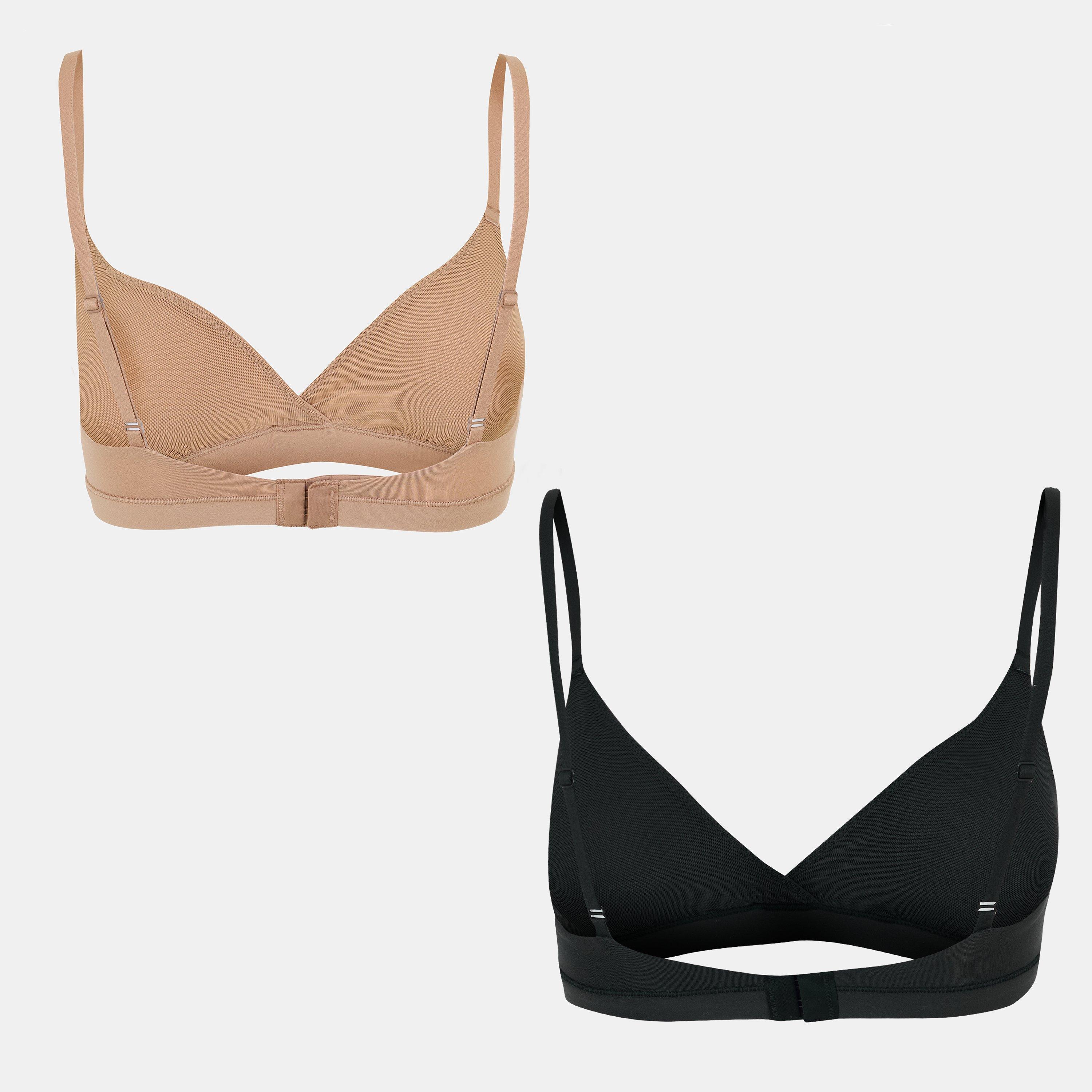 Sienna & Onyx - SKIMS - Womens Fits Everybody Crossover Bralette 2-Pack - 2