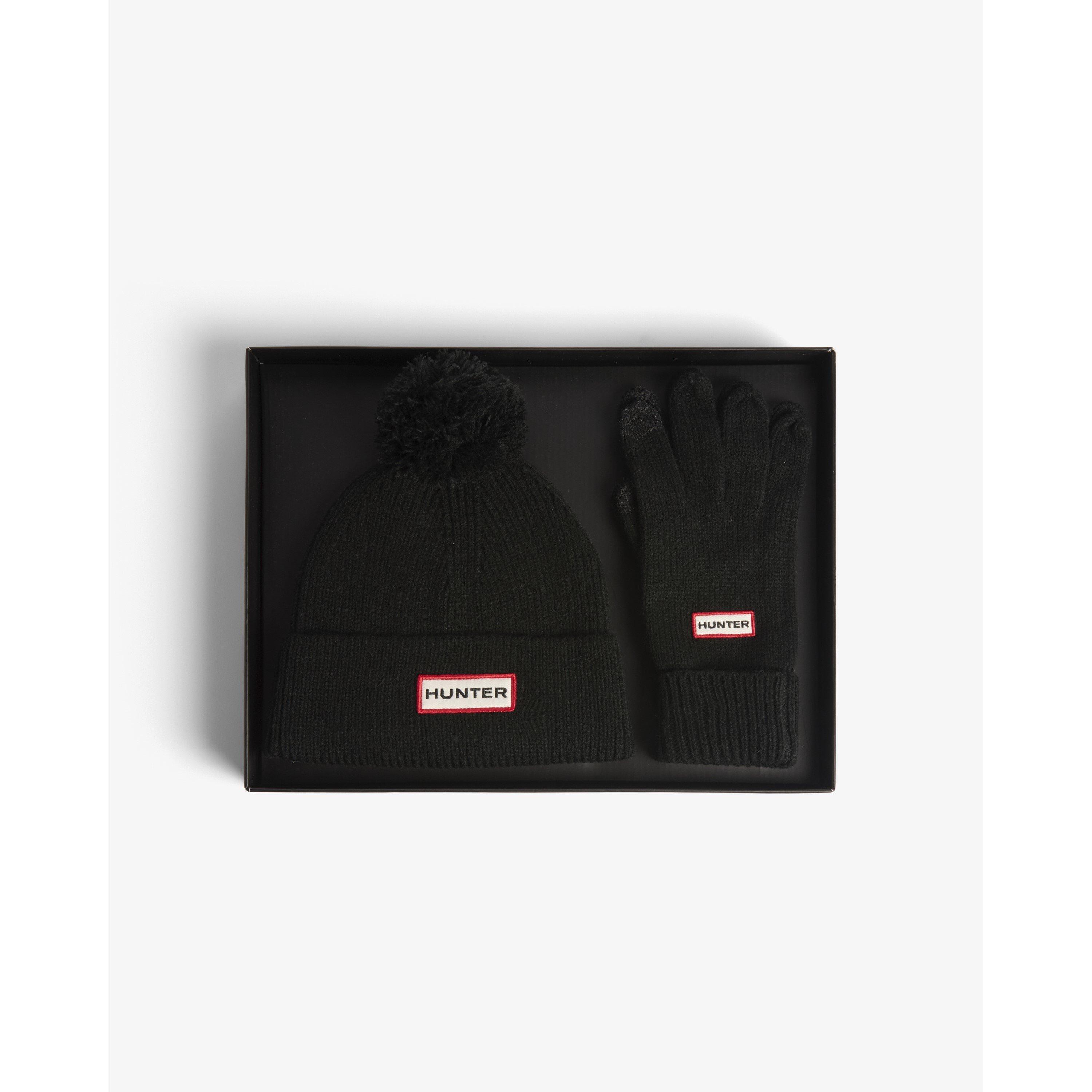 Women's Pom Pom Hat and Glove Set