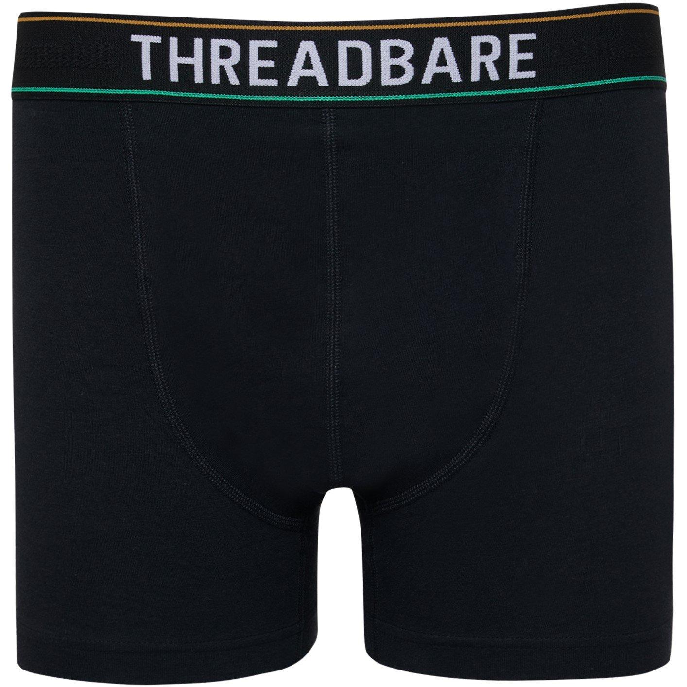 Crna - Threadbare - Underwear Sets - 2