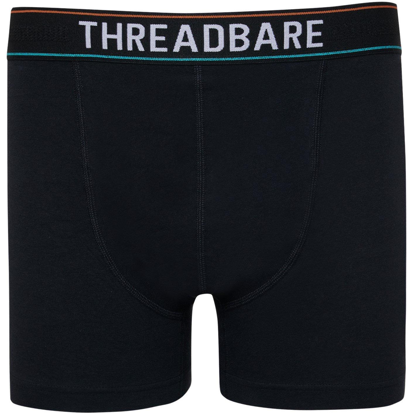 Crna - Threadbare - Underwear Sets - 3