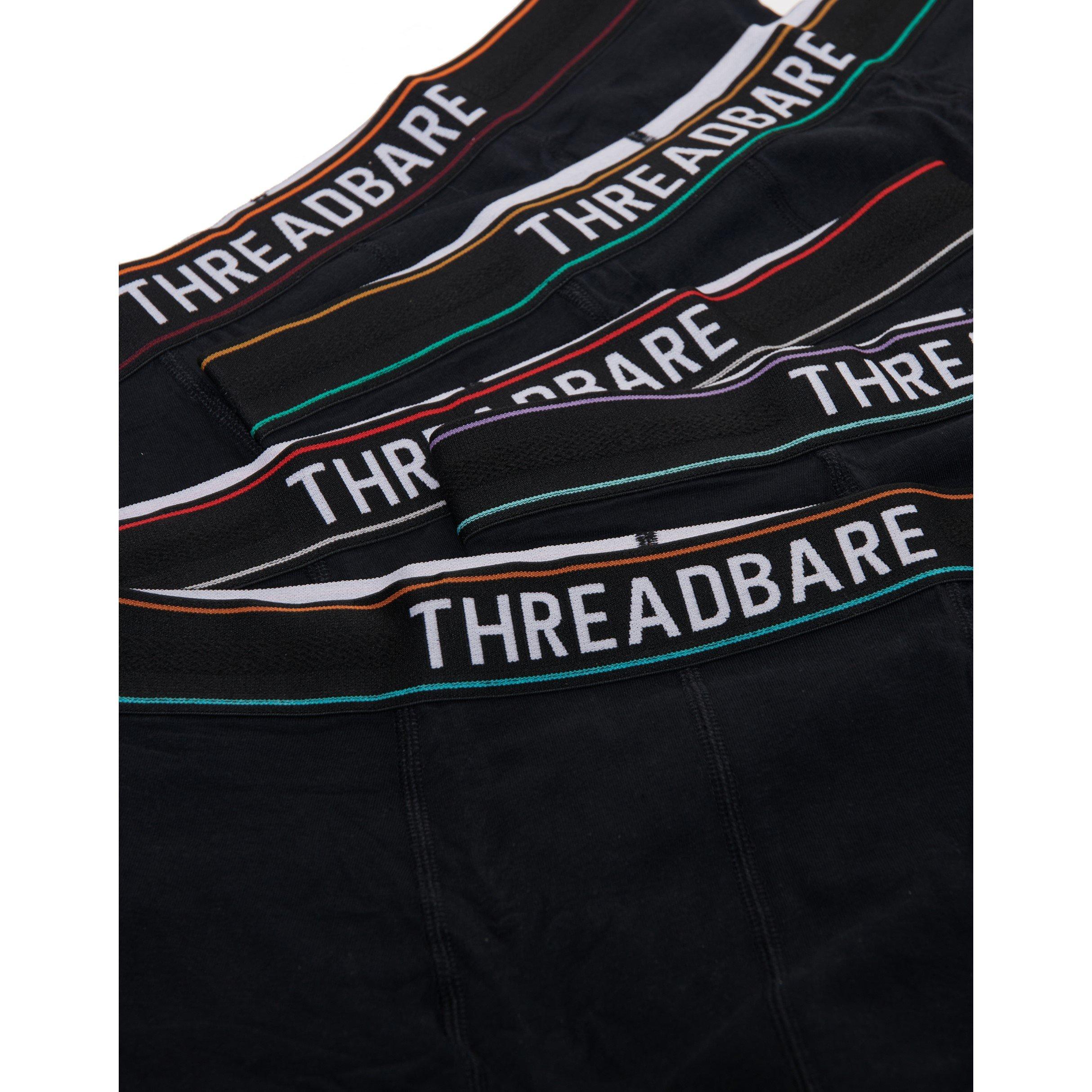 Crna - Threadbare - Underwear Sets - 4