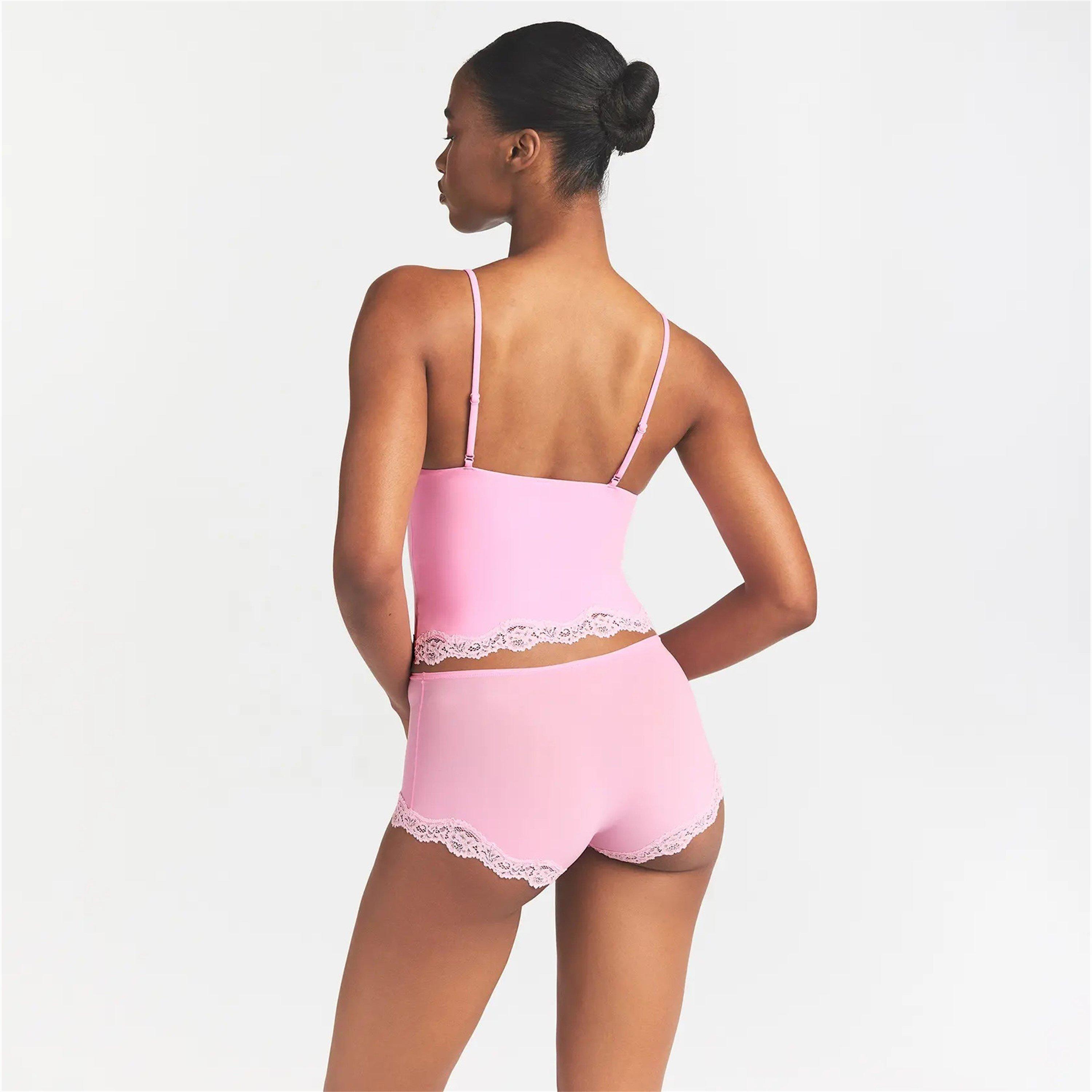 BUBBLEGUM TONAL - SKIMS - Women's Cami Boyshort Pyjama Set - 5