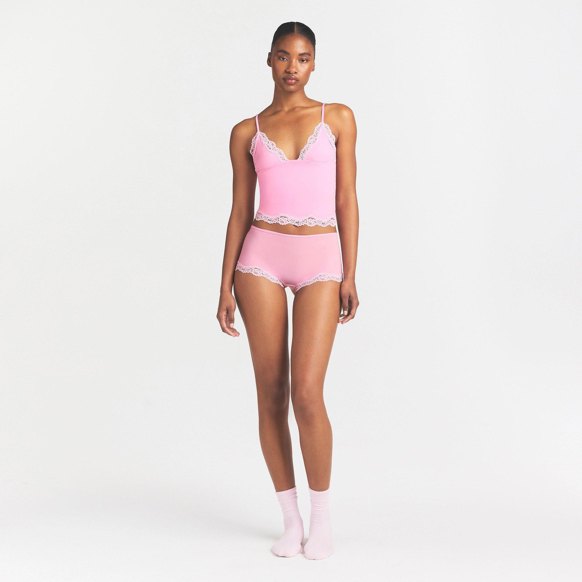BUBBLEGUM TONAL - SKIMS - Women's Cami Boyshort Pyjama Set - 6