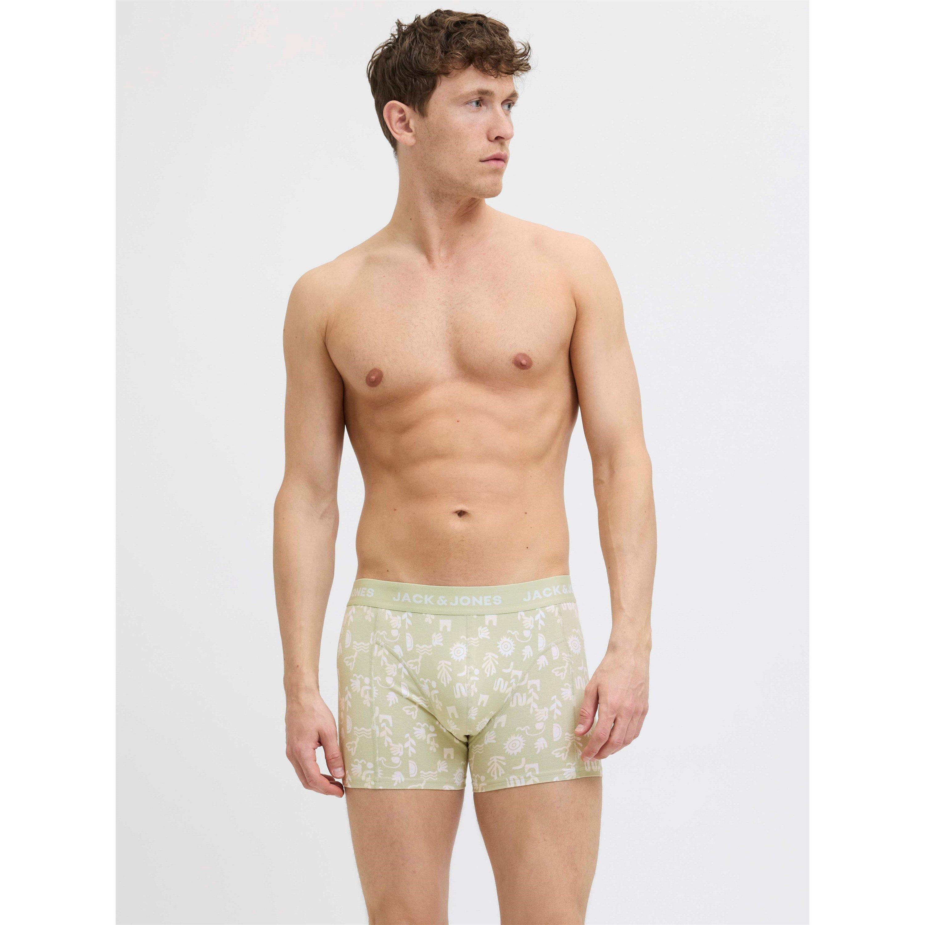 Desert Sage - Jack and Jones - Trunks 3 Pack Sn99 - 4