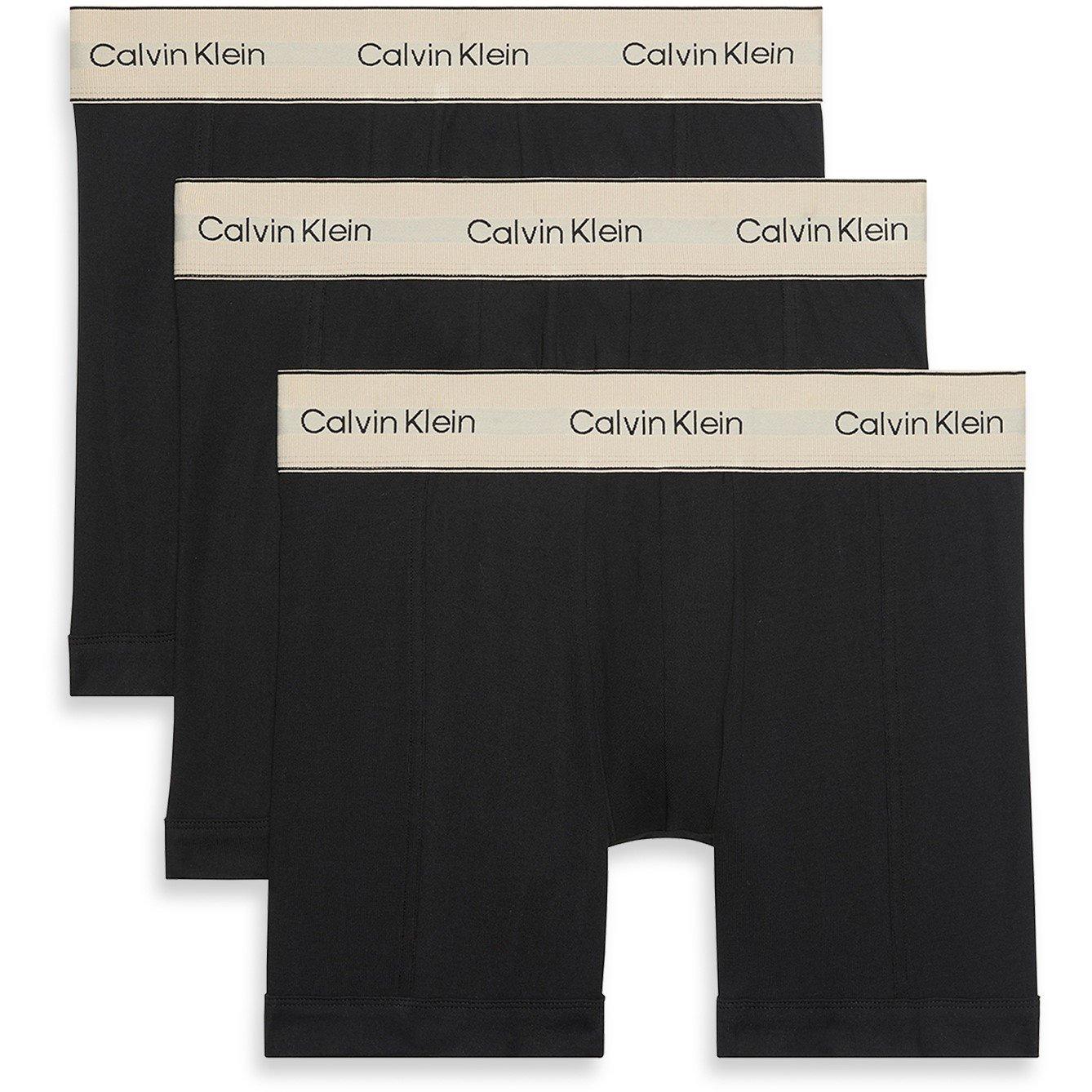 Calvin Klein Men's Blk/Blk/Blk Boxer Briefs