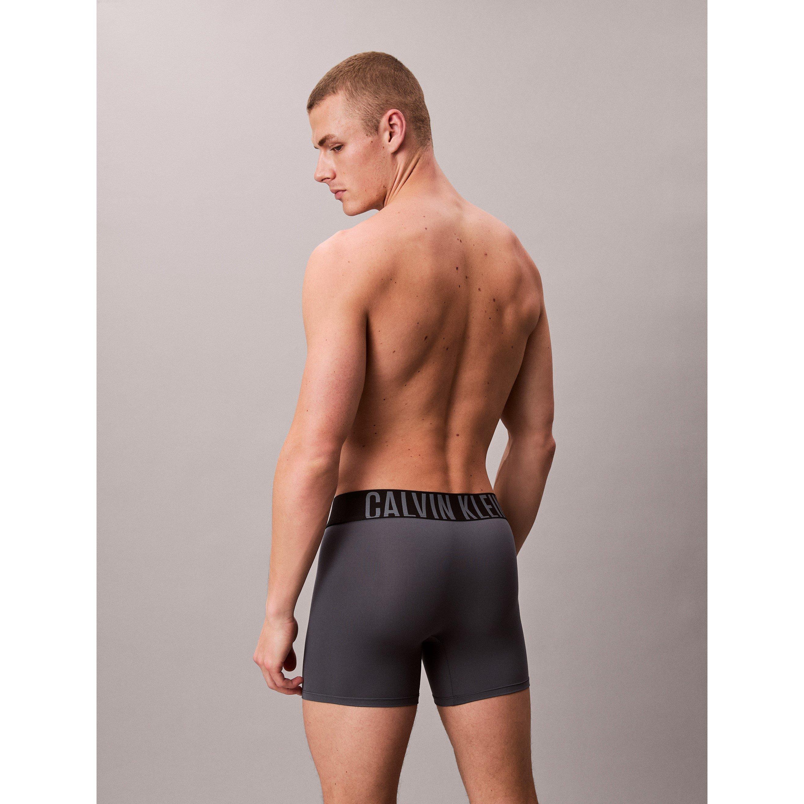 Blk/Blu/Grn - Calvin Klein - Men's Boxers - 4