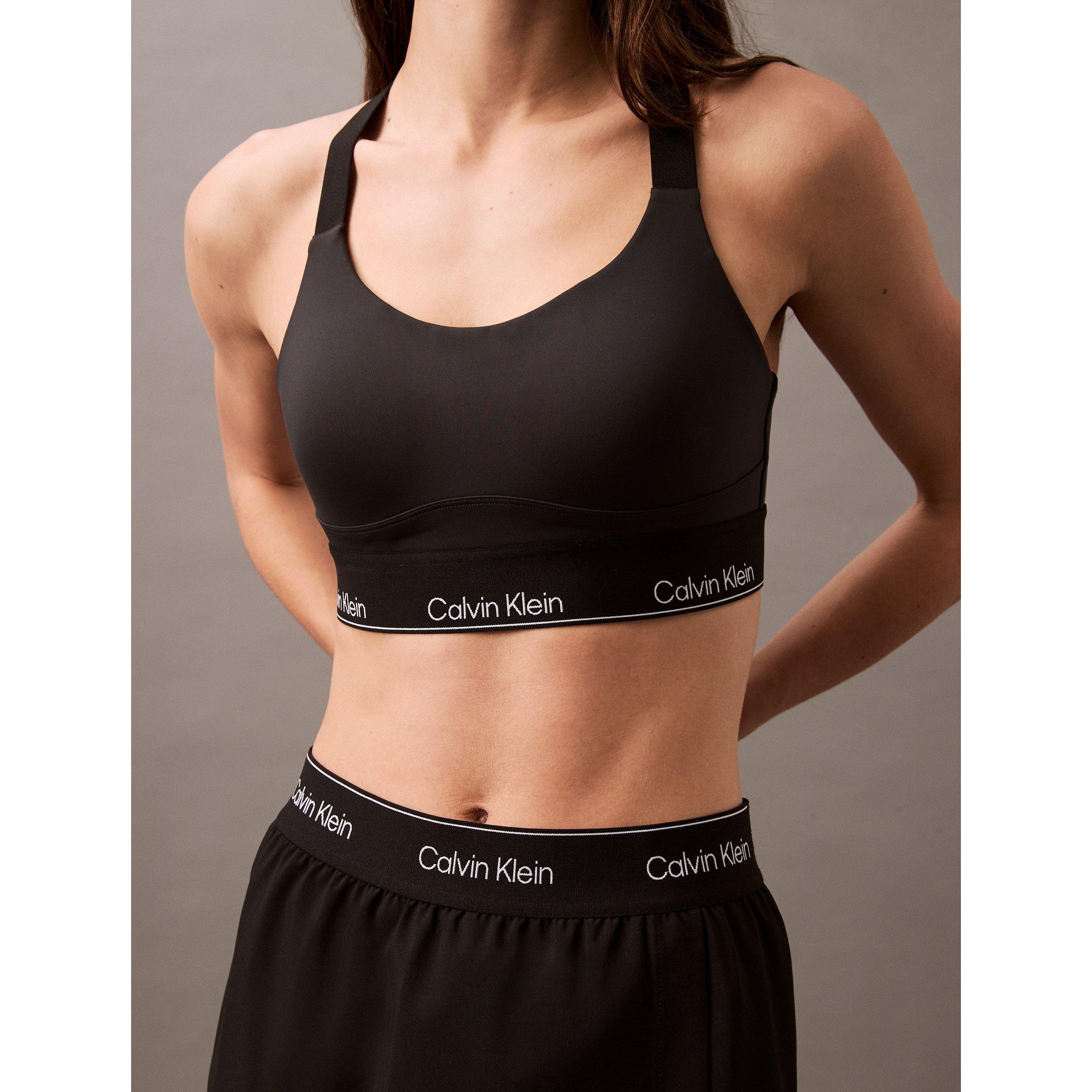 Black - Calvin Klein - Women's High Impact Sports Bras - 6