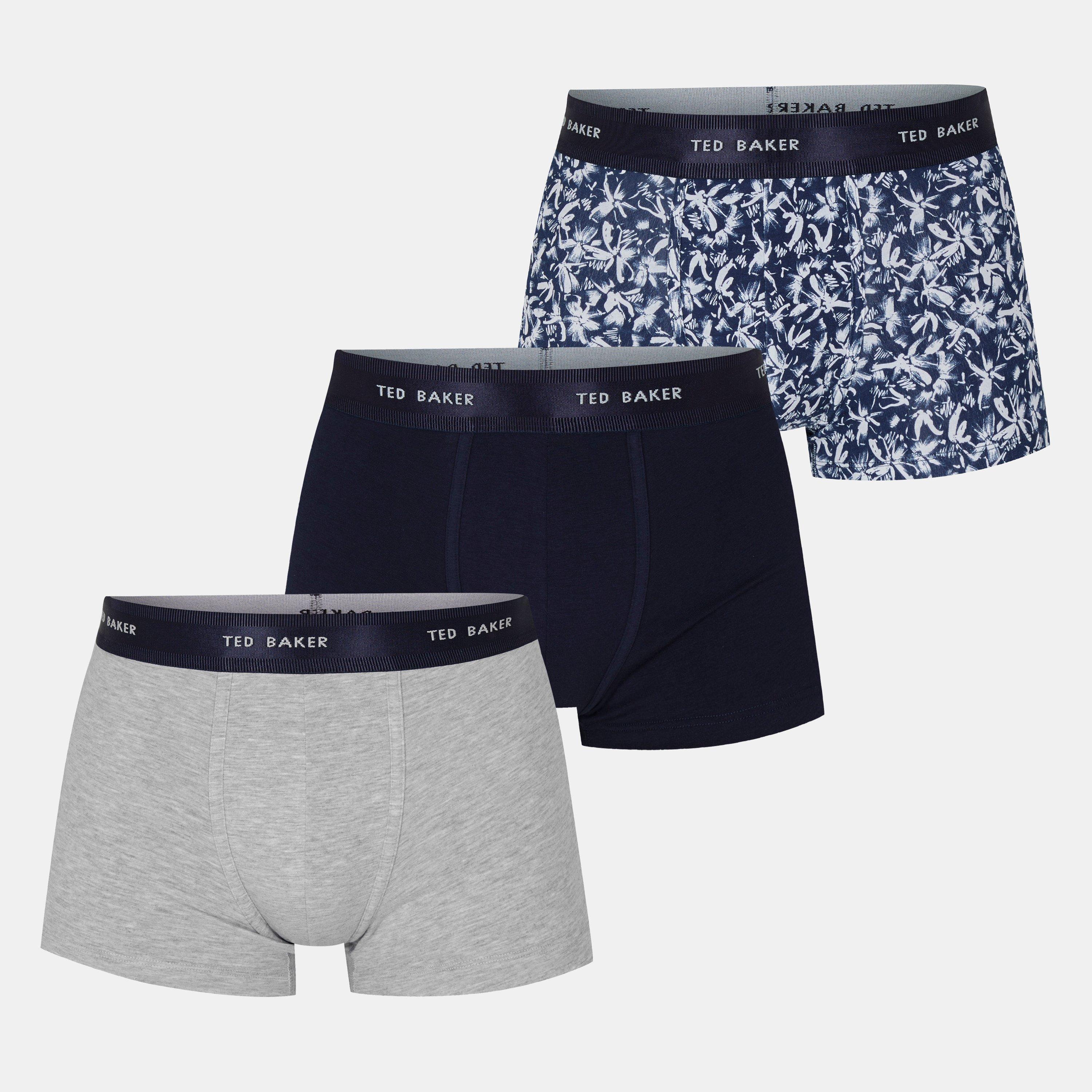Ted Baker TB 3-Pack Logo Boxer Briefs Mens