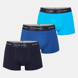 Ted Baker 3-Pack Logo Boxer Briefs Mens