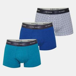 Ted Baker 3-Pack Logo Boxer Briefs Mens