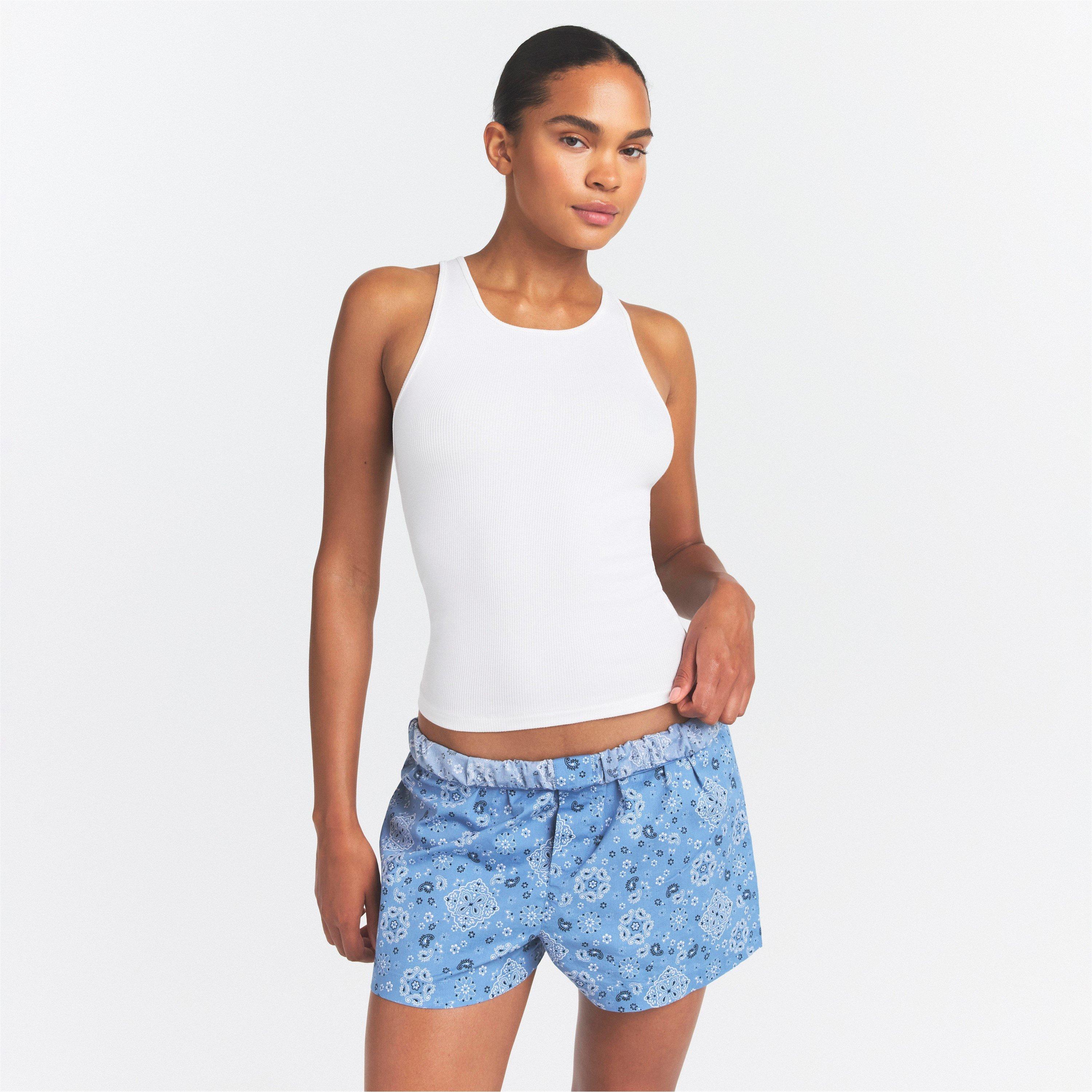 A SNOW BANDANA - SKIMS - Women's Tank Boxer Cami Pyjama Set - 3