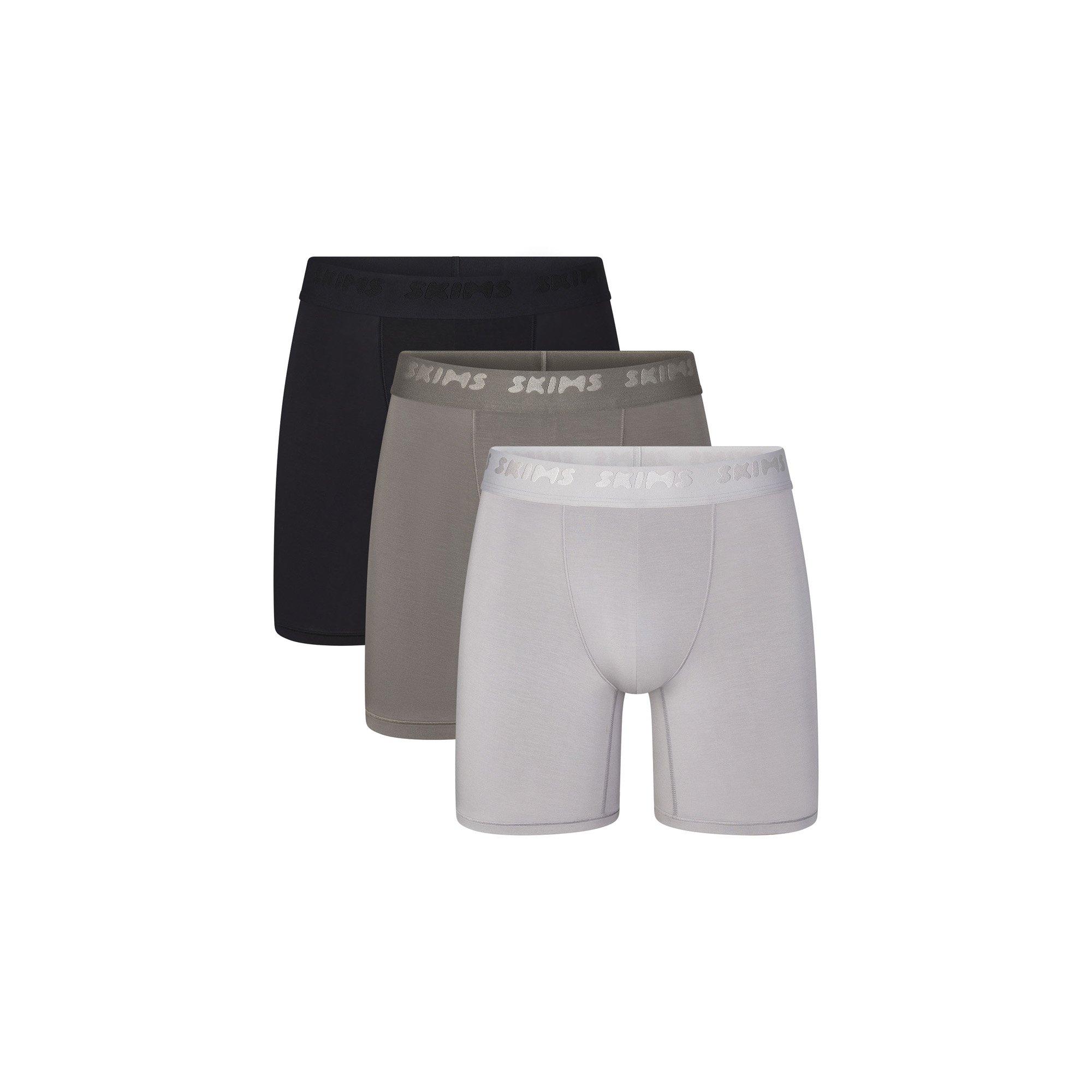 Gunmetal - SKIMS - SKIMS Cttn 3pk 5 Bxr Sn64 - 1