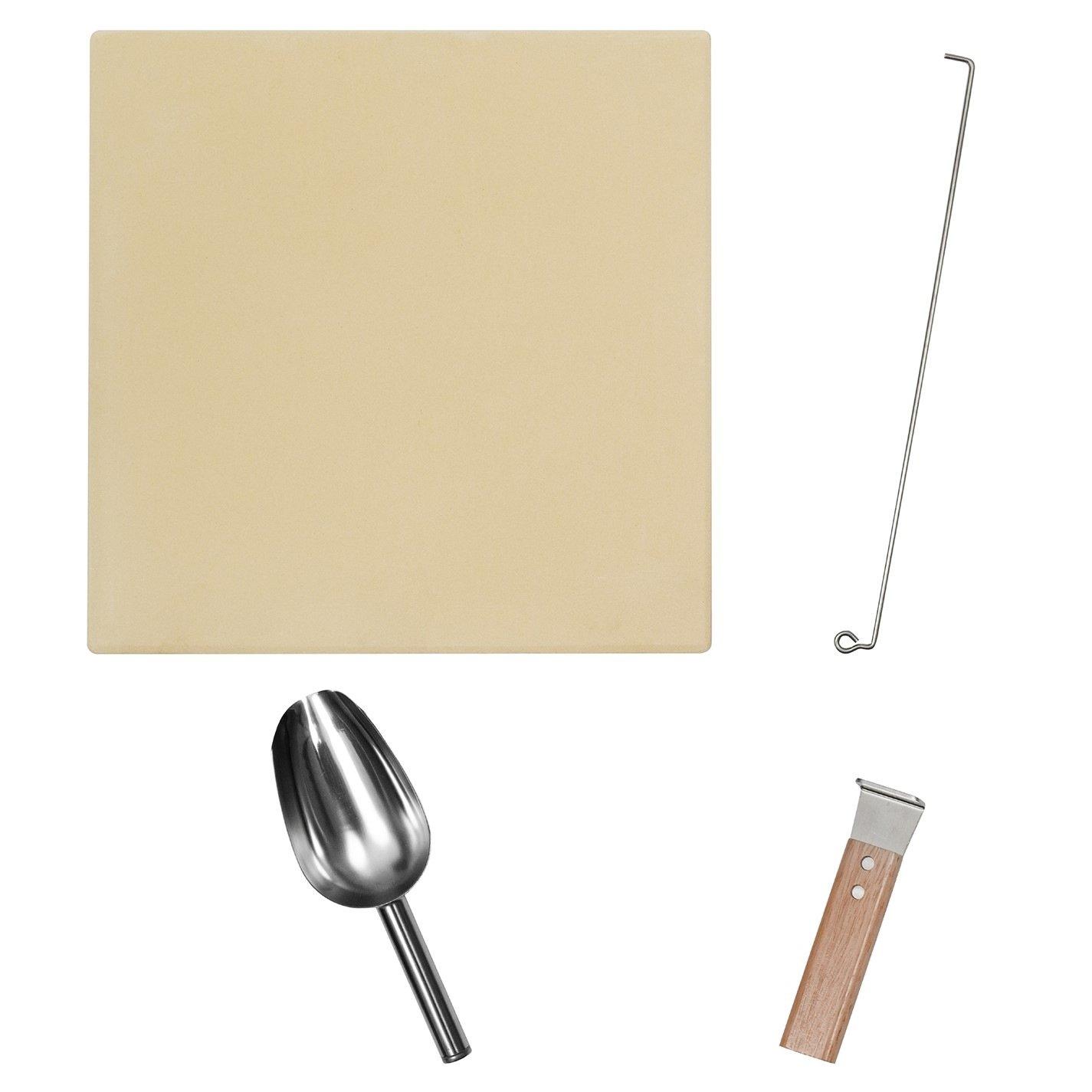 Stainless Steel - George Foreman - GFWPPO1SSPC 12'' Wood Pellet Pizza Oven - 11