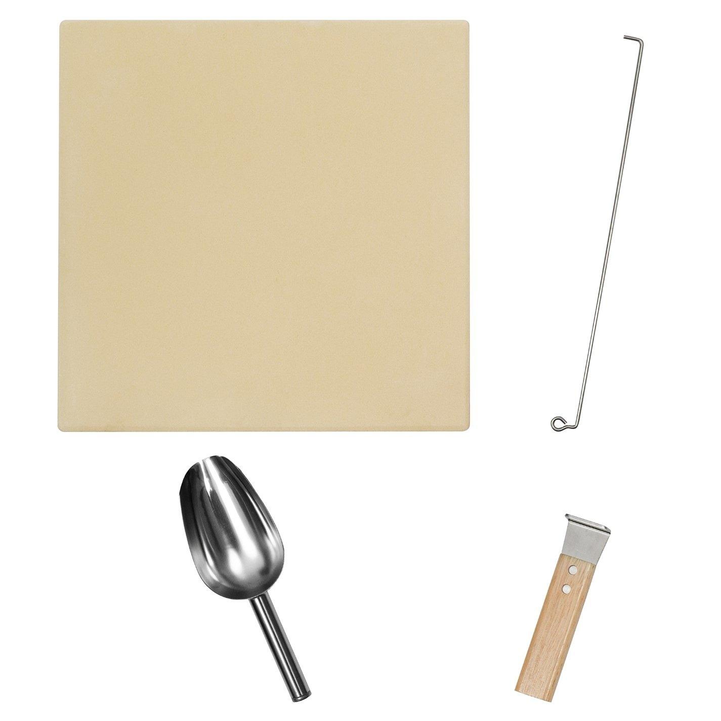 Stainless Steel - George Foreman - GFWPPO2SSPC 16'' Wood Pellet Pizza Oven - 11