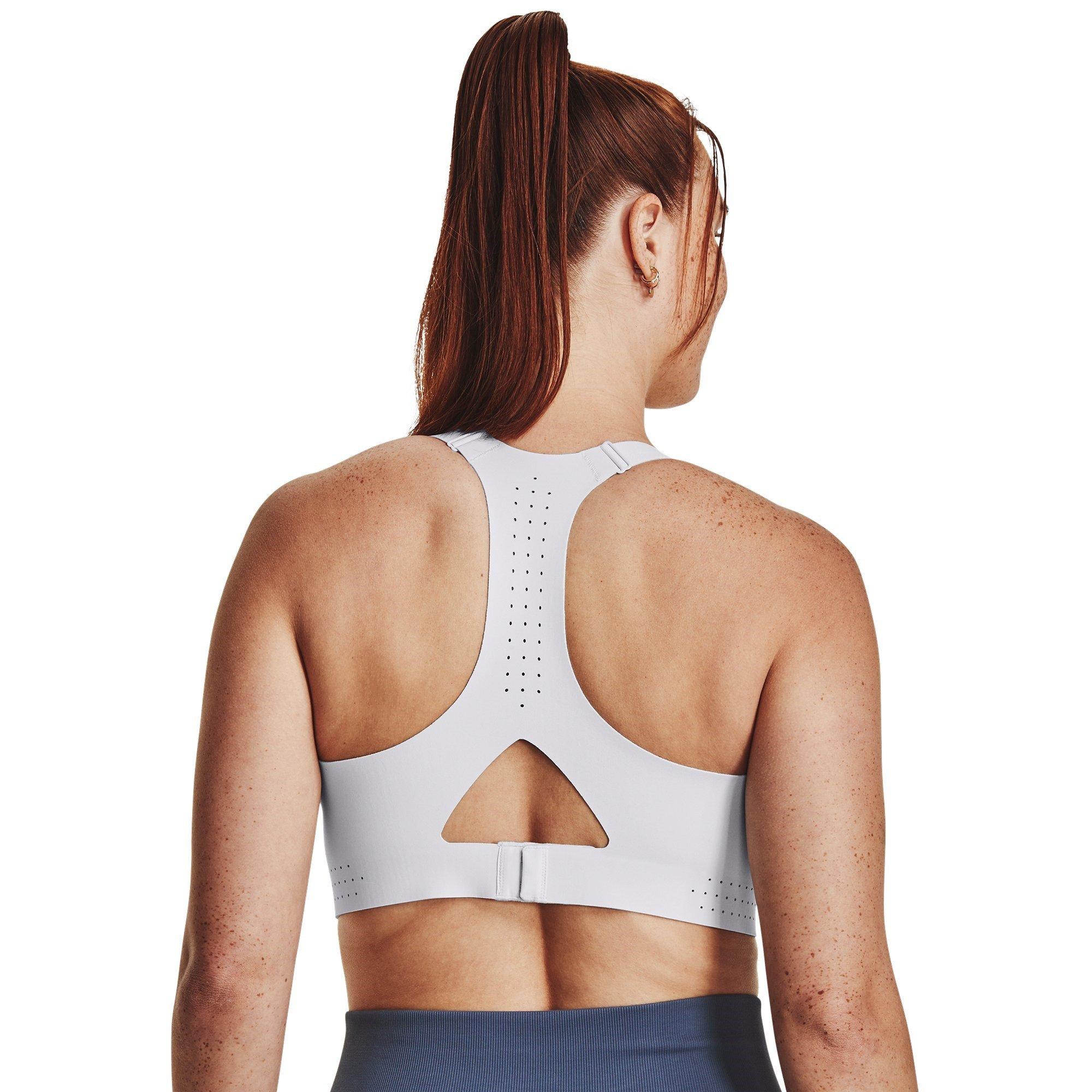 Grey - Under Armour - Uplift High Impact Sports Bra - 12