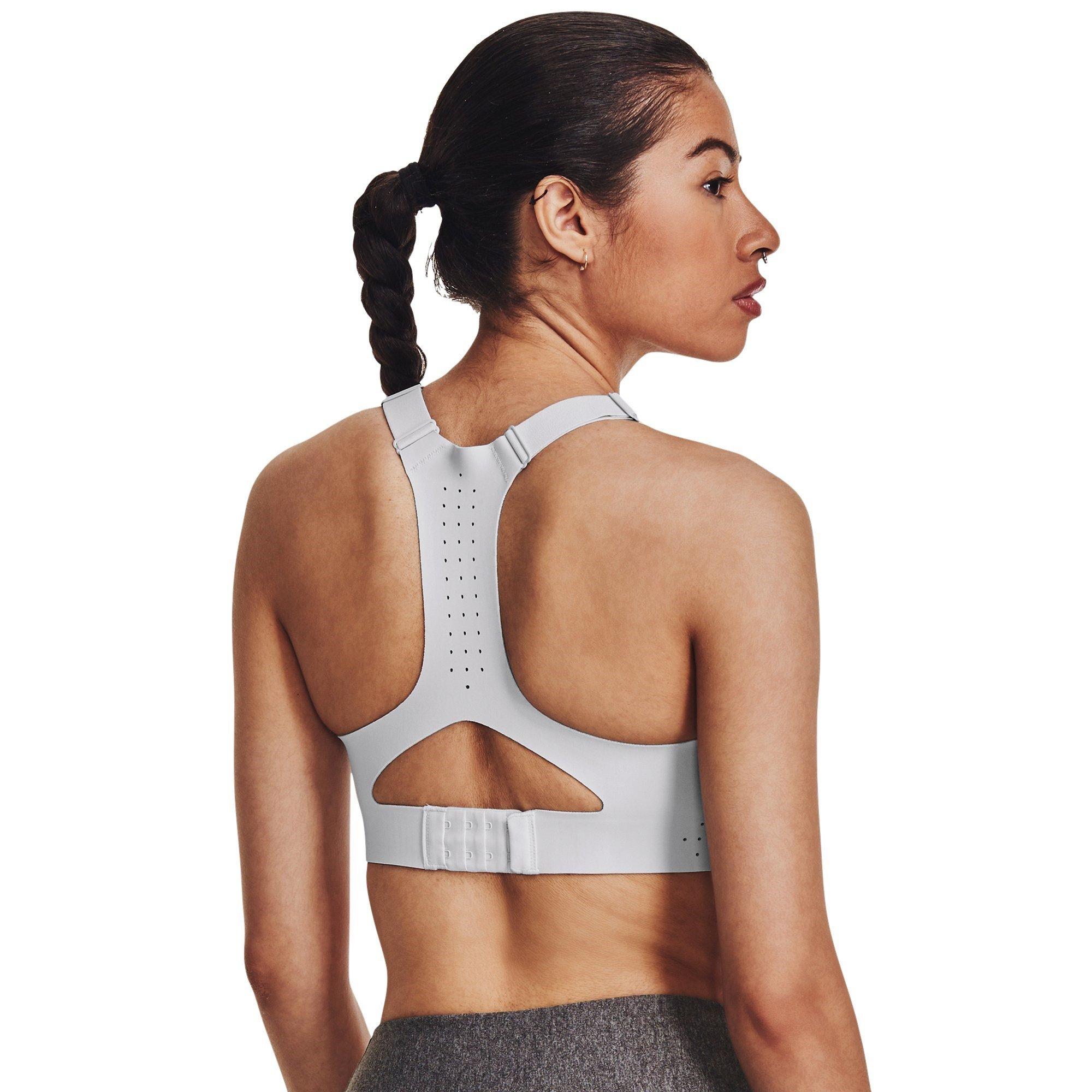Grey - Under Armour - Uplift High Impact Sports Bra - 6