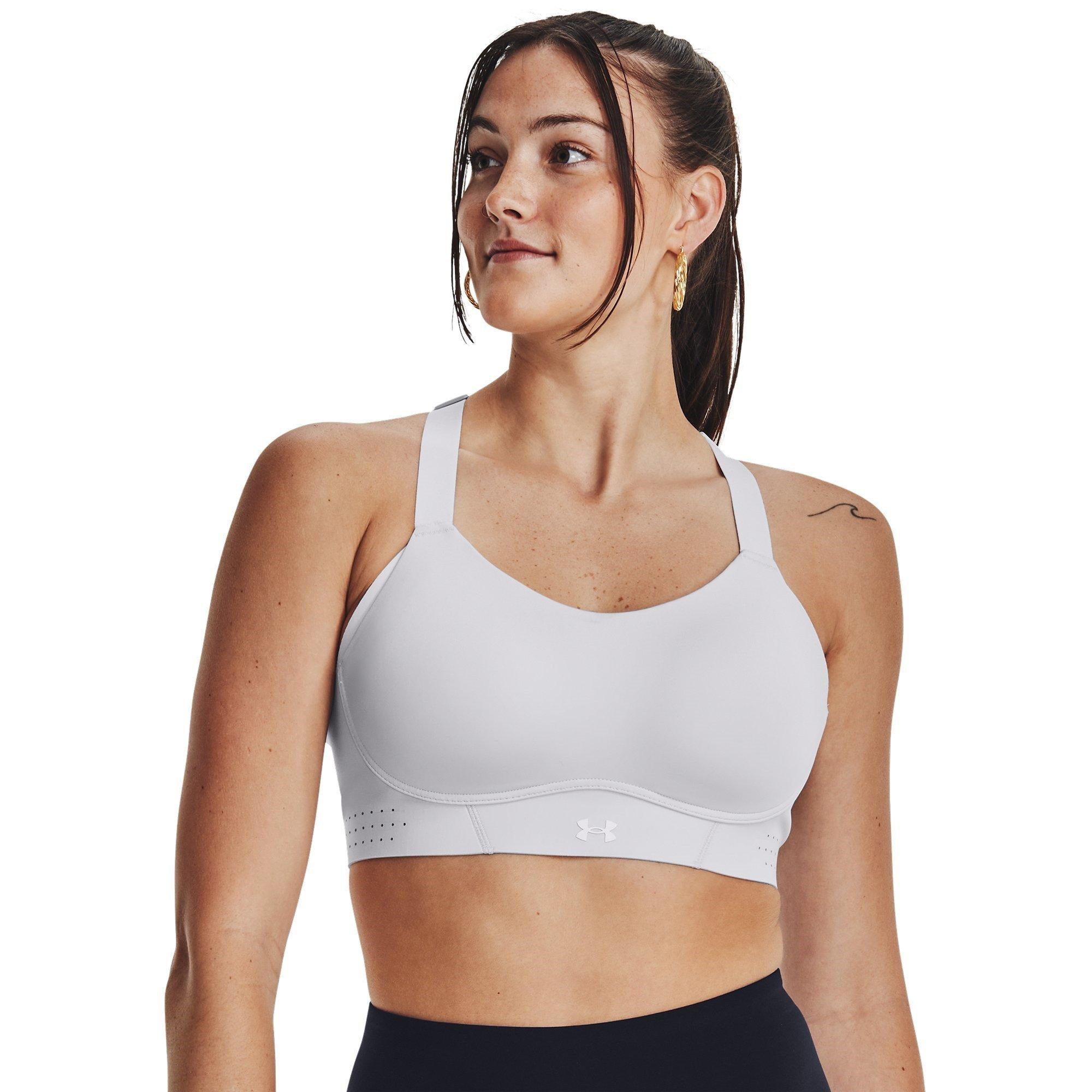 Grey - Under Armour - Uplift High Impact Sports Bra - 7
