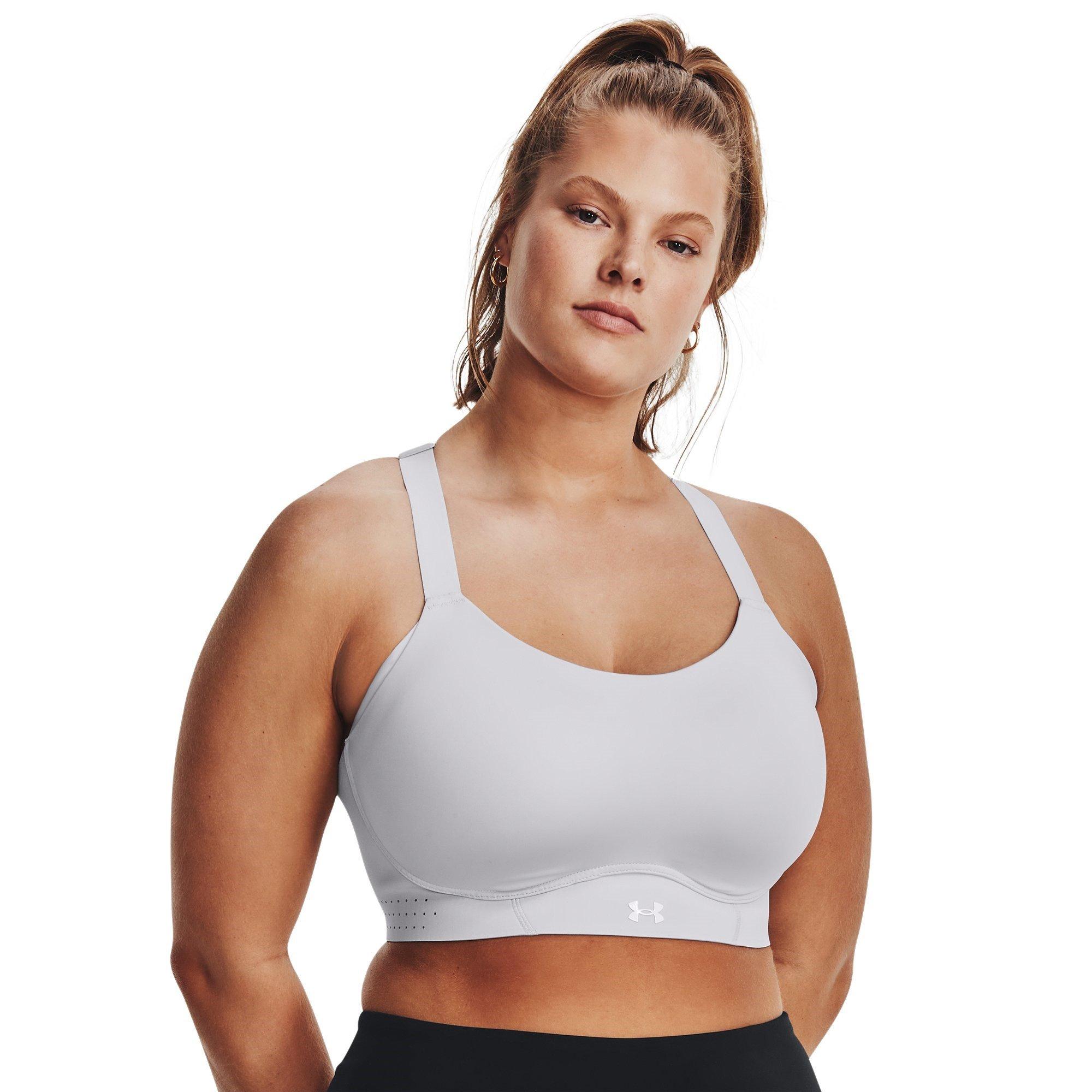 Grey - Under Armour - Uplift High Impact Sports Bra - 9
