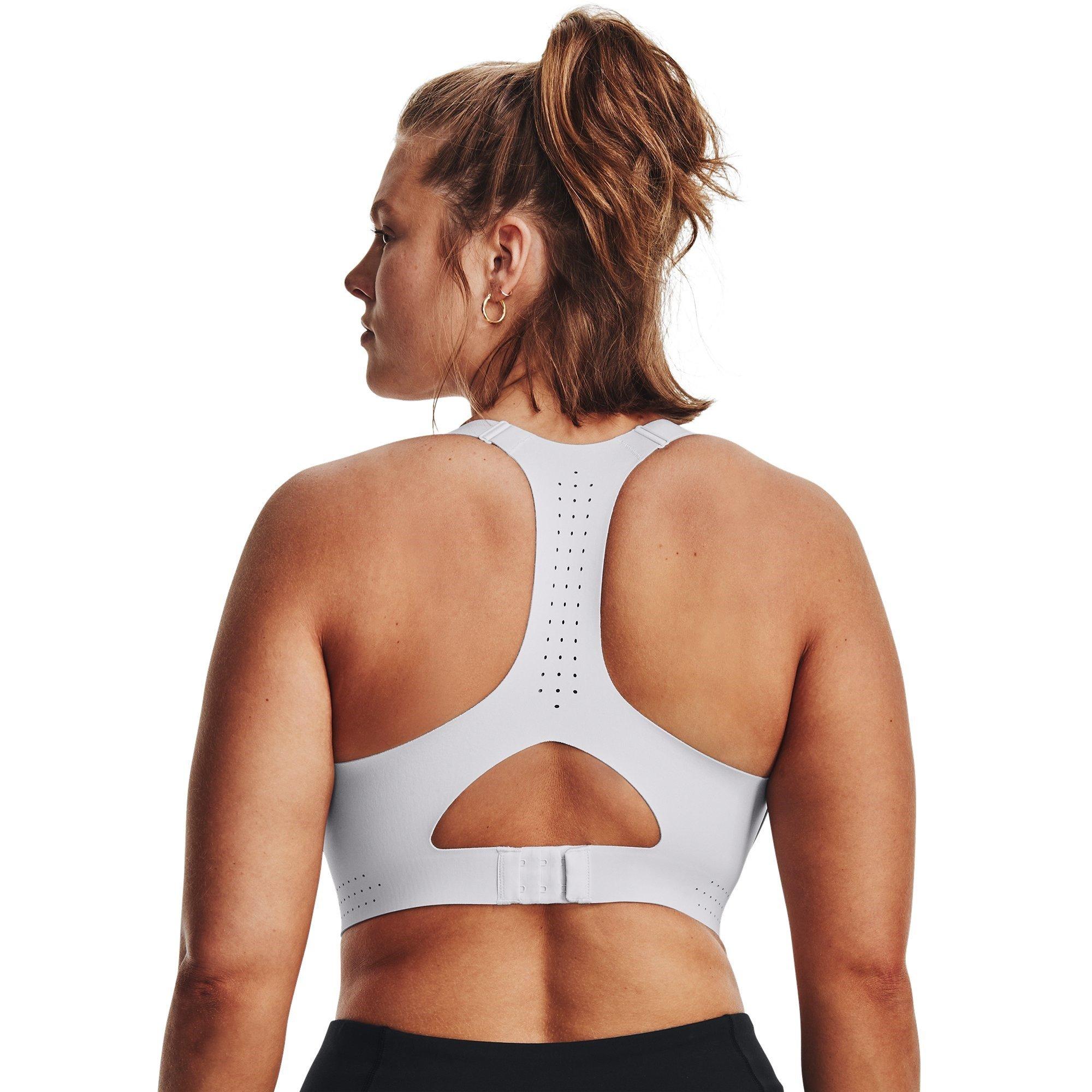 Grey - Under Armour - Uplift High Impact Sports Bra - 10