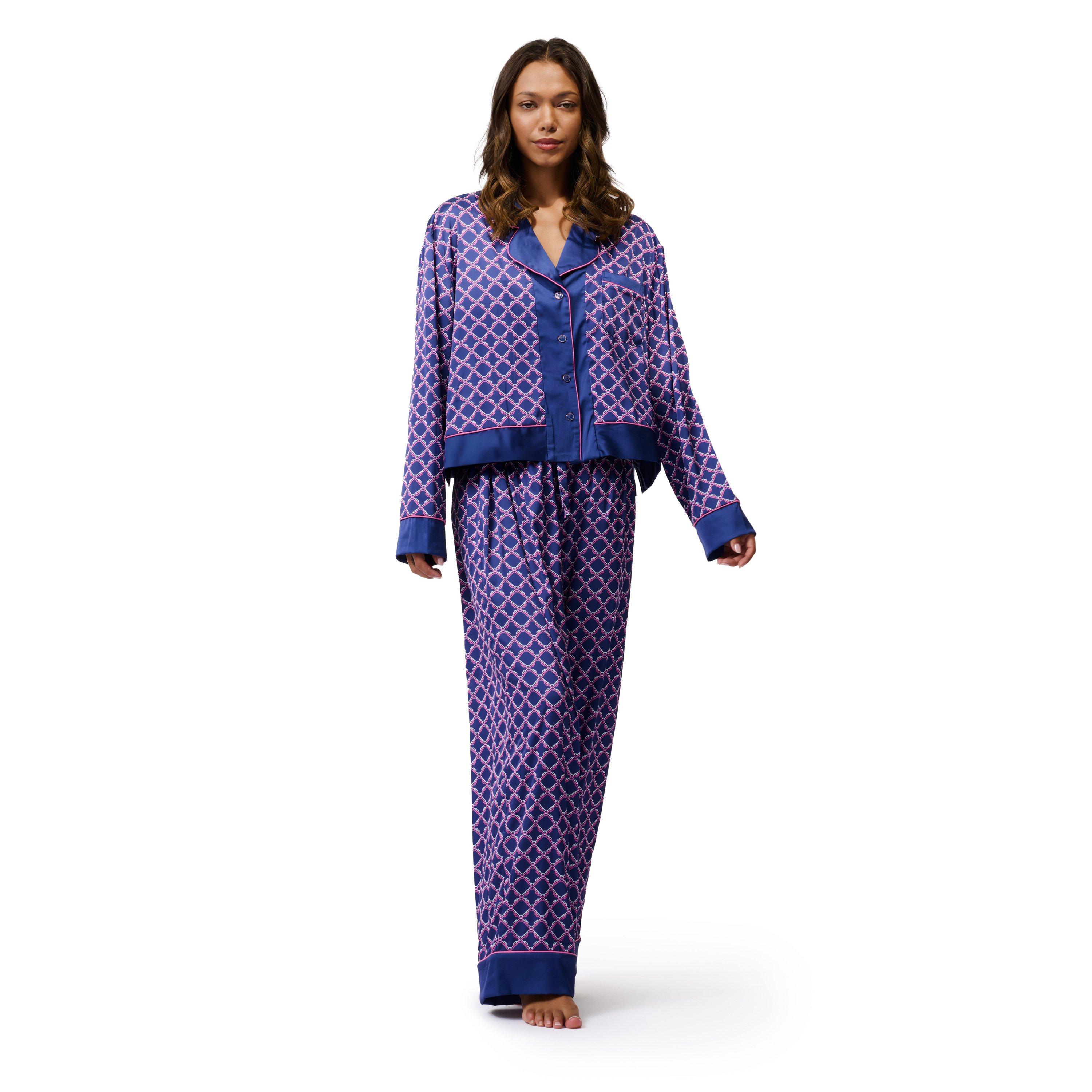 Bellwether Blue - Ted Baker - Women's Dahlia Long Sleeve Pyjama Set - 2