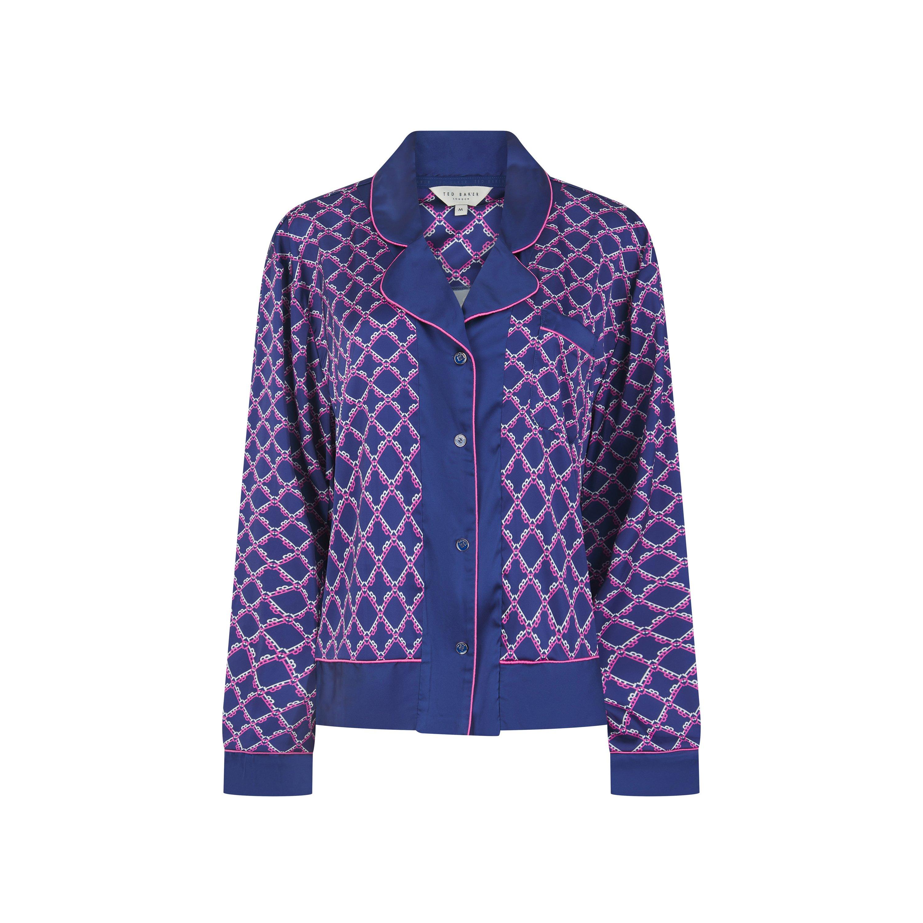 Bellwether Blue - Ted Baker - Women's Dahlia Long Sleeve Pyjama Set - 3
