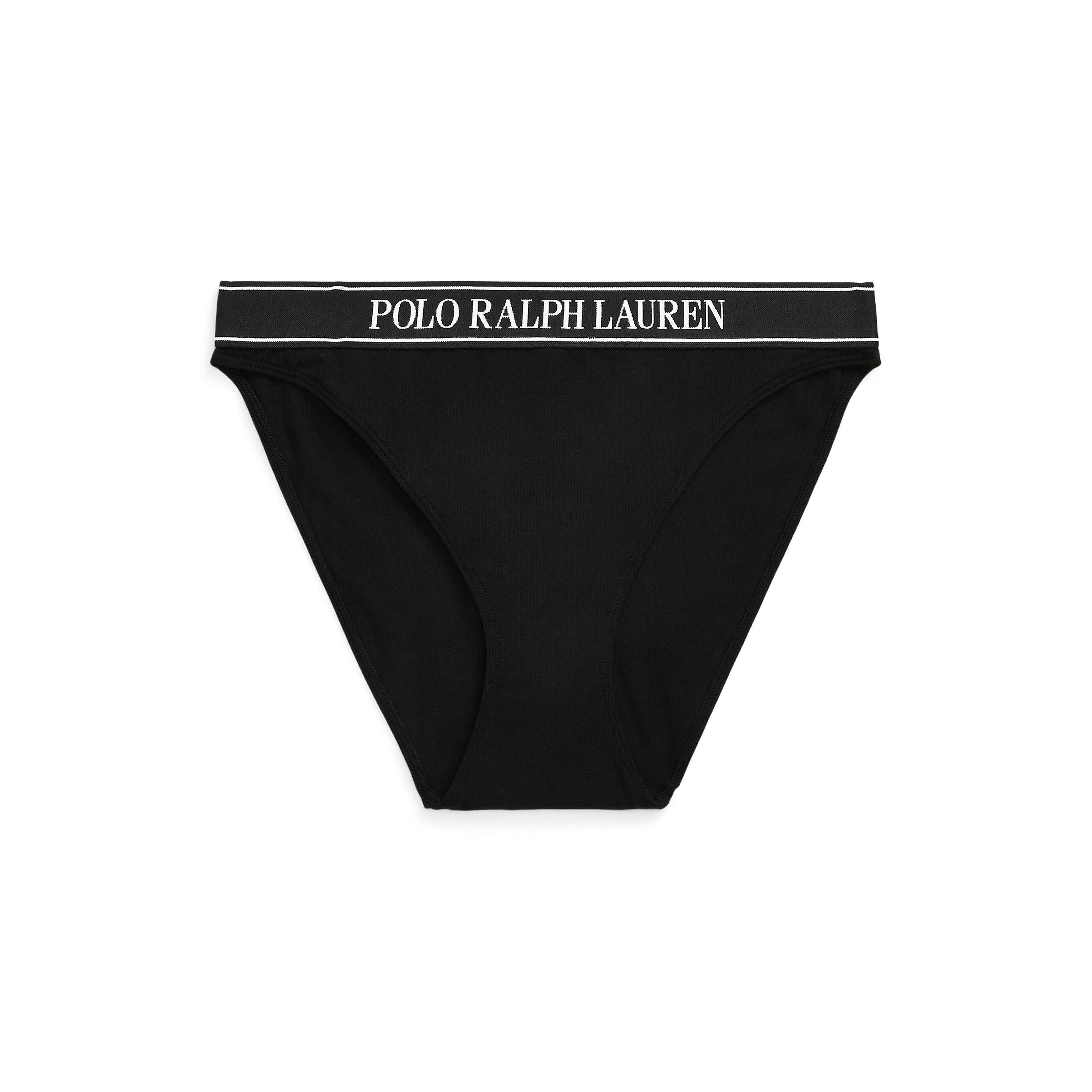Black - Polo Ralph Lauren - Women's Cotton Hipster Brief - 5