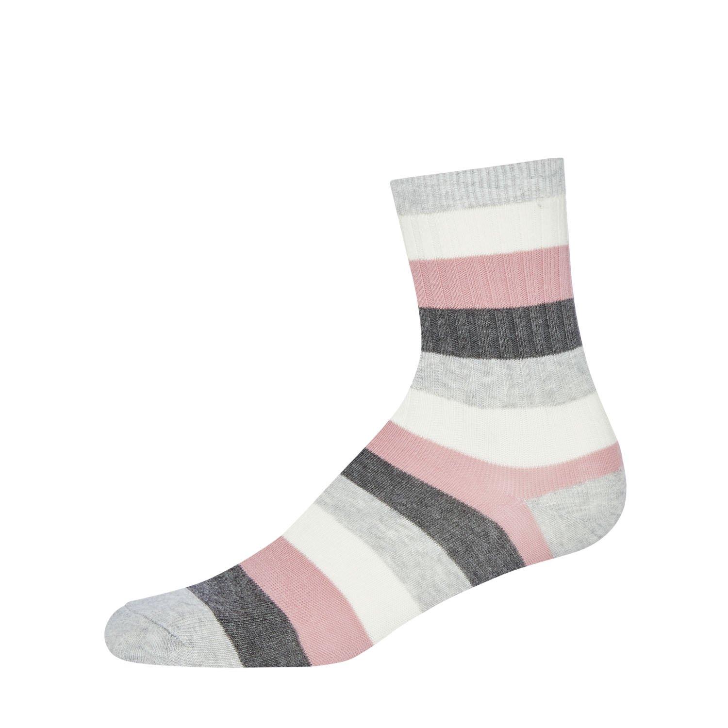 Sort/Grå/Rosa - DKNY - 3 Pack Womens Socks Cecilia - 2