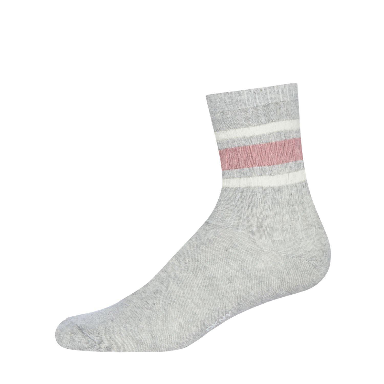 Sort/Grå/Rosa - DKNY - 3 Pack Womens Socks Cecilia - 3