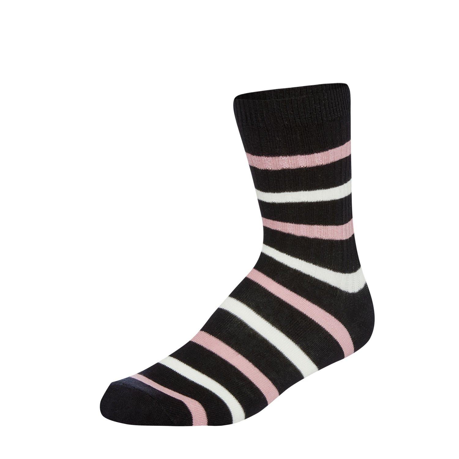 Sort/Grå/Rosa - DKNY - 3 Pack Womens Socks Cecilia - 5