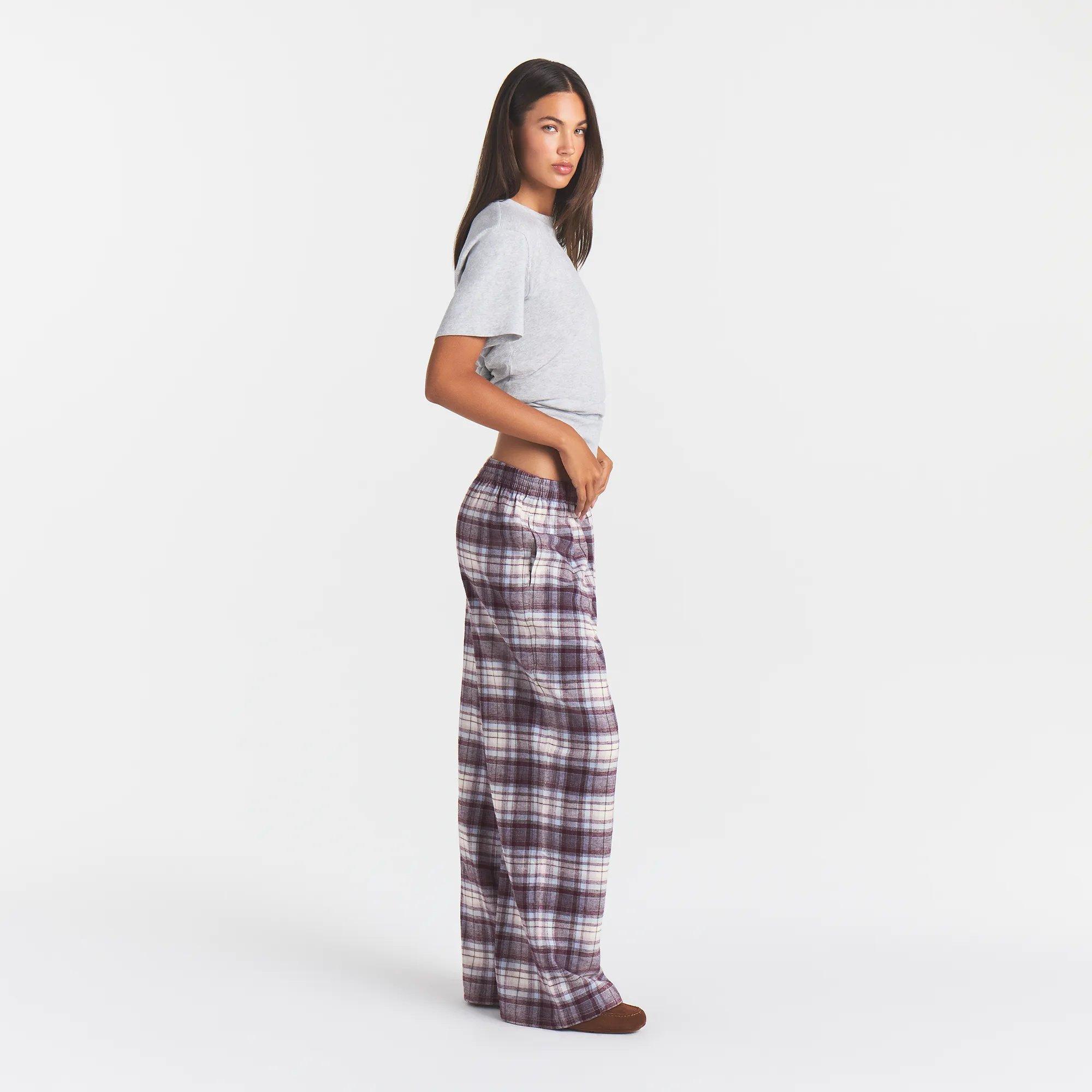 Iris Plaid - SKIMS - SKIMS Flannel PJ Trs Ld63 - 1