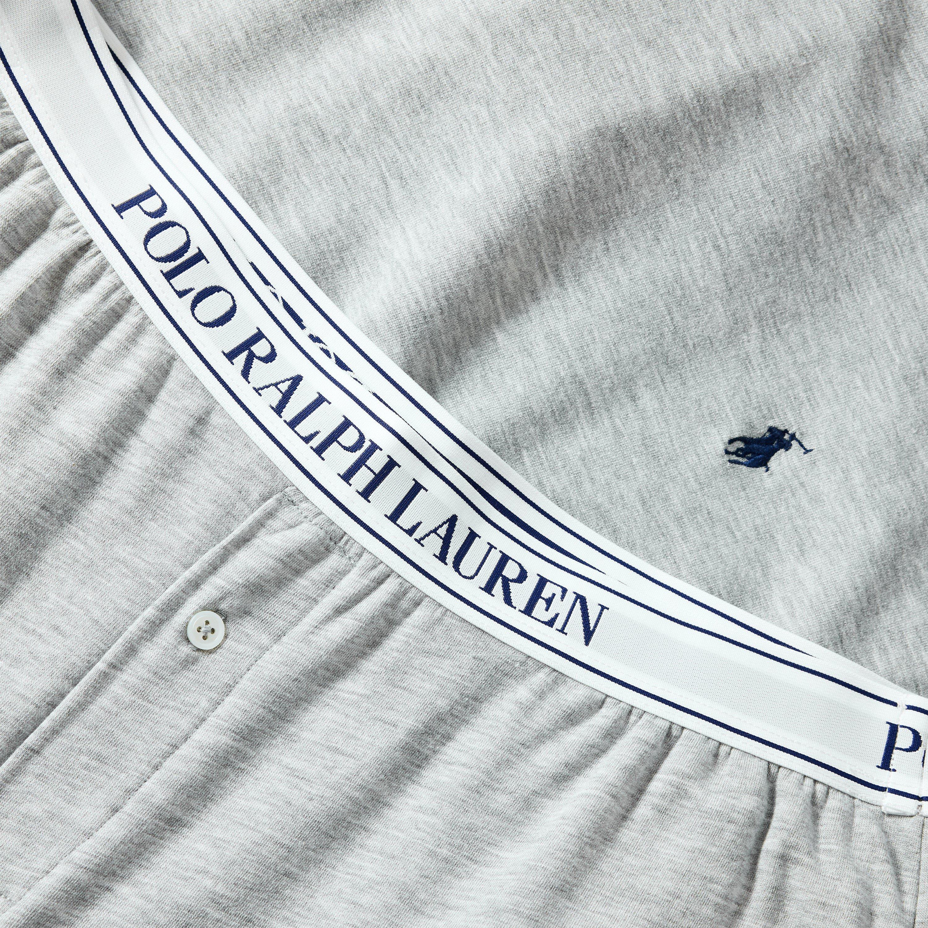 Grey - Polo Ralph Lauren - Womens Crew-neck Long Sleeve Pyjama Set - 5
