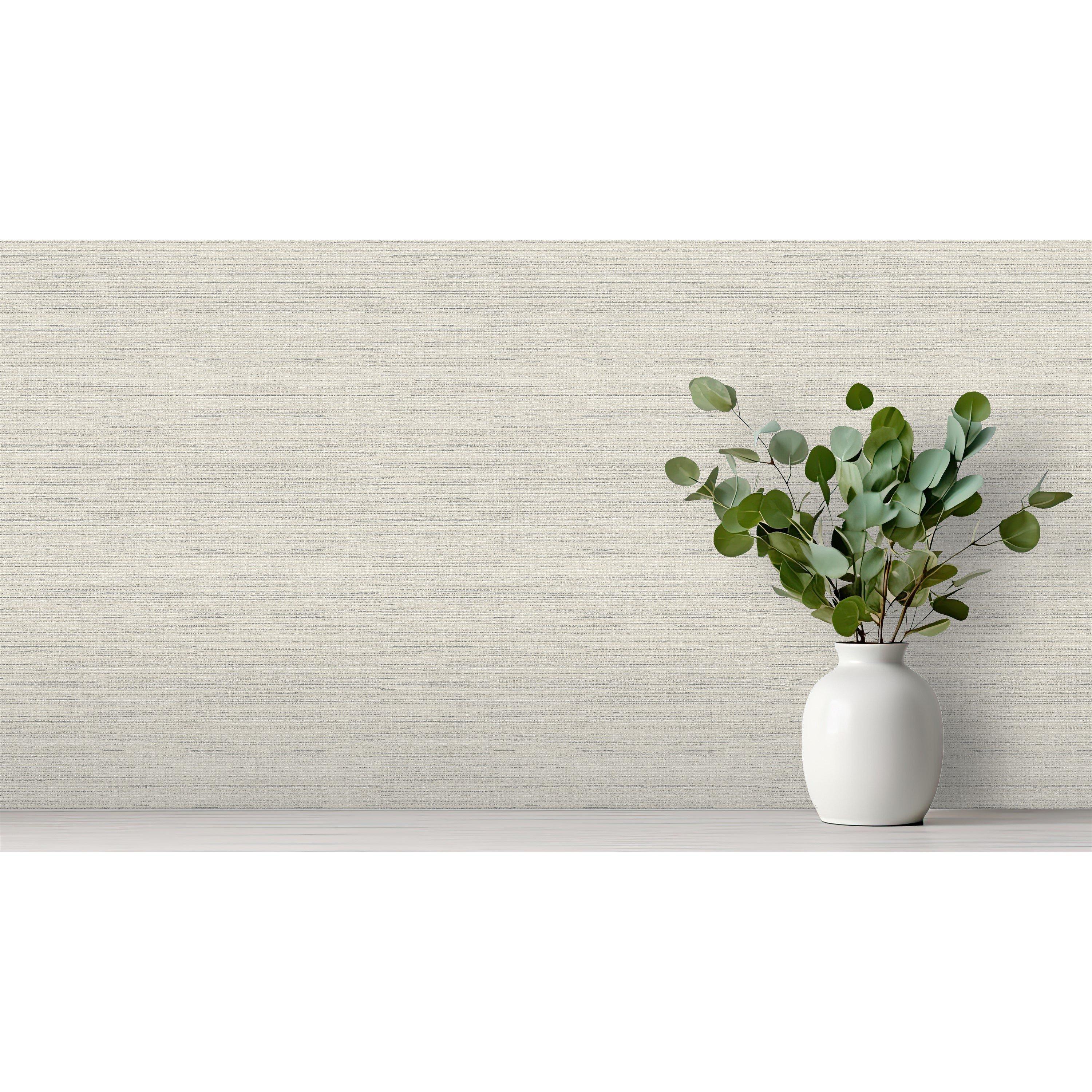 Grey - Arthouse - Ginkgo Plain Grey Wallpaper - 2