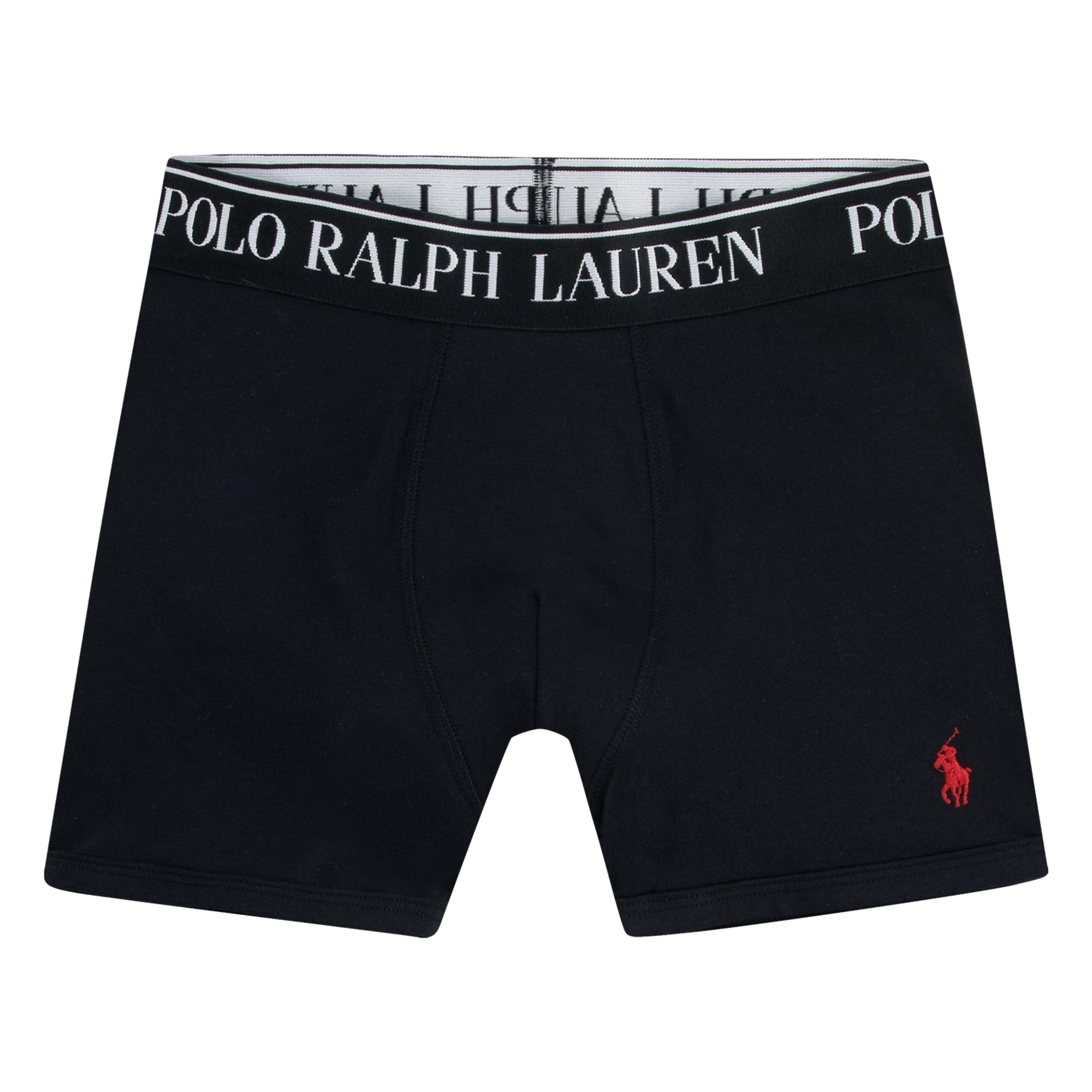 Polo Black G9O - Polo Ralph Lauren - Boys' 5 Pack Cotton Boxer Shorts - 3