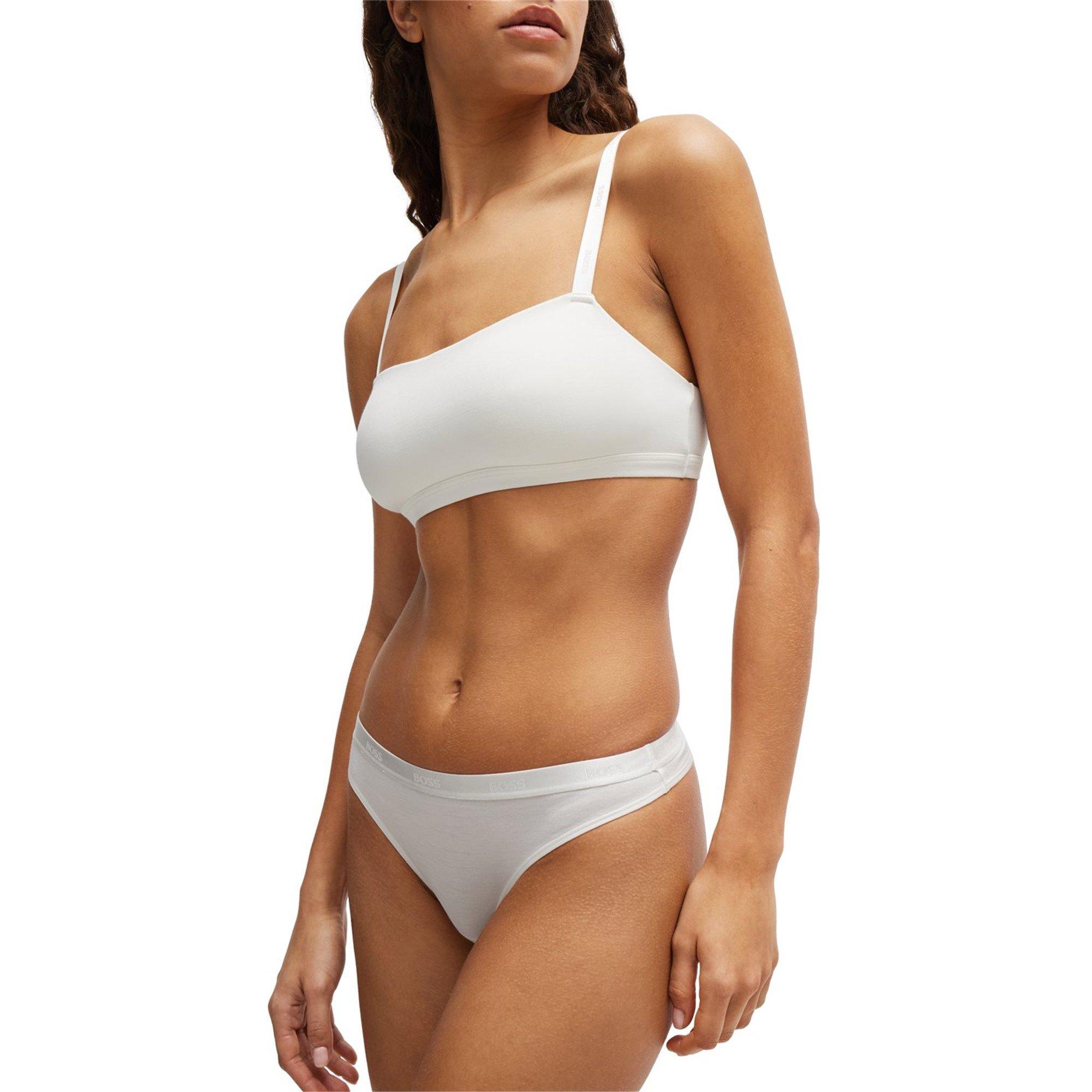 Open White - Boss - Women's Cotton Thong Brief - 2