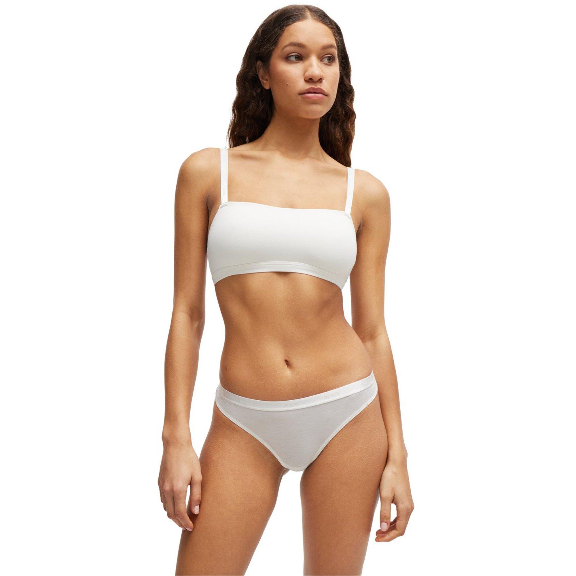 Open White - Boss - Women's Cotton Thong Brief - 4